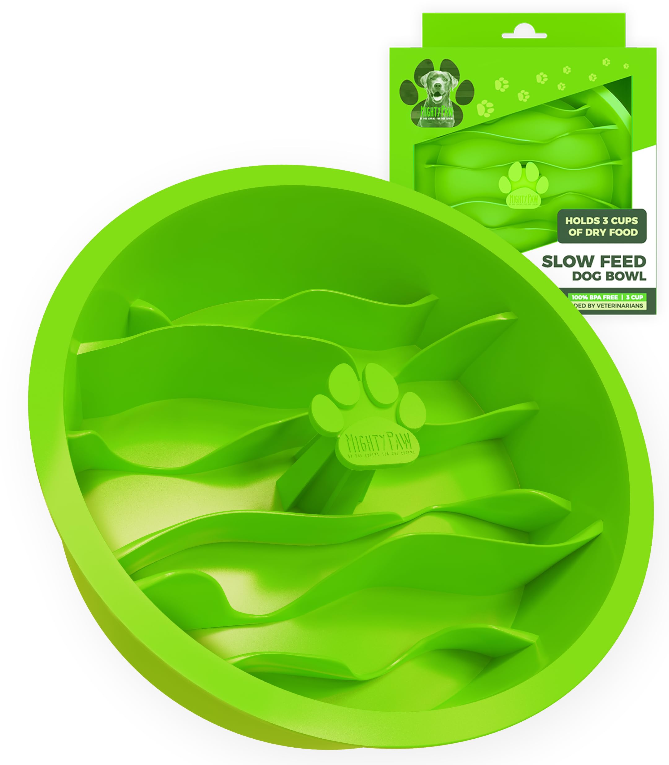 Mighty Paw Silicone Slow Feeder Insert