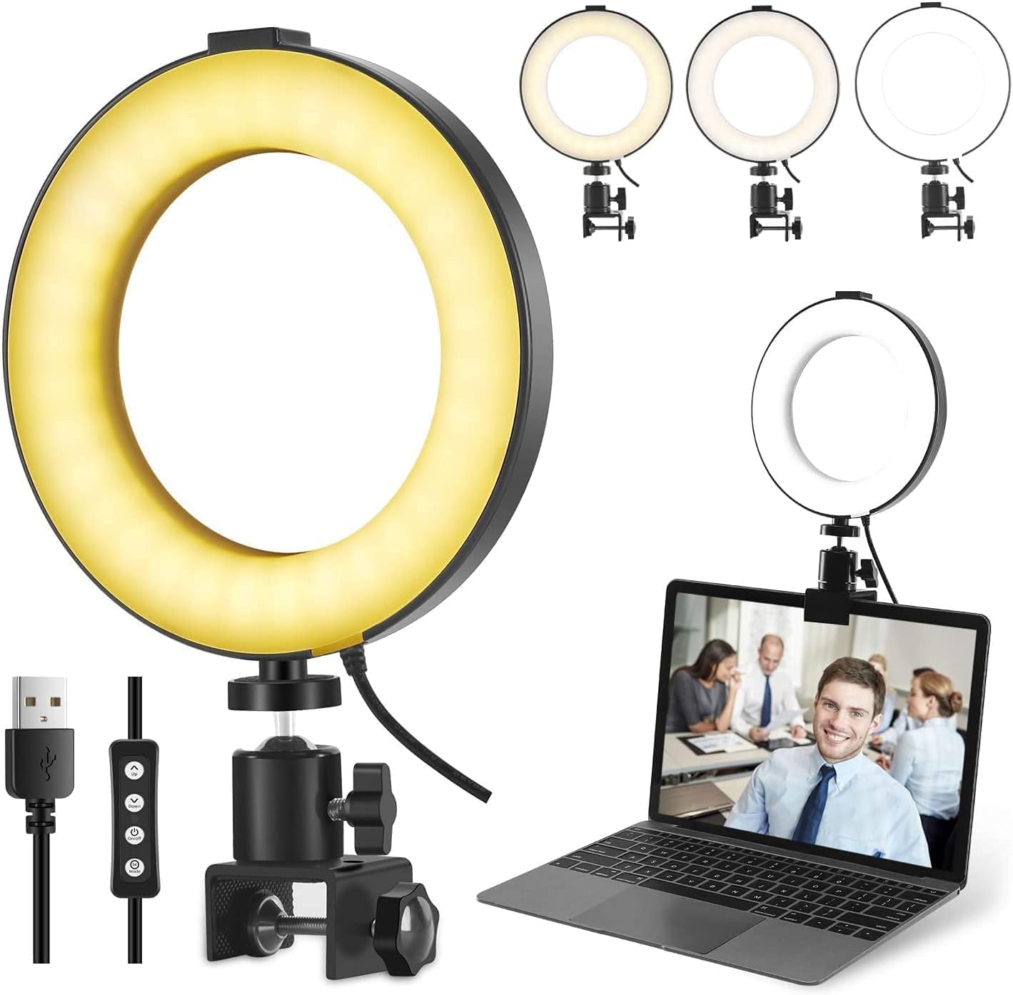6-Inch Video Conference Ring Light