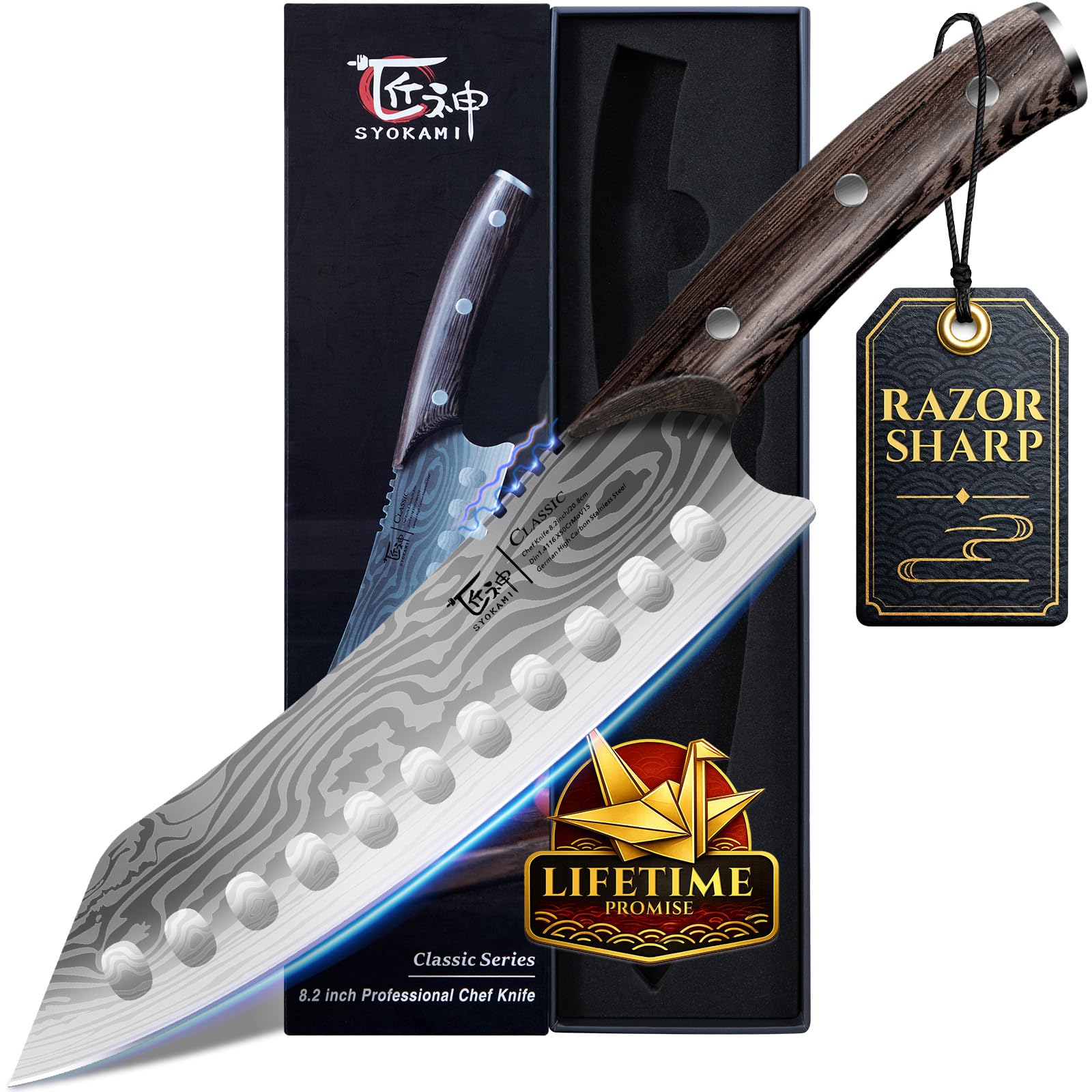 SYOKAMI 8.2-Inch Kiritsuke Chef Knife