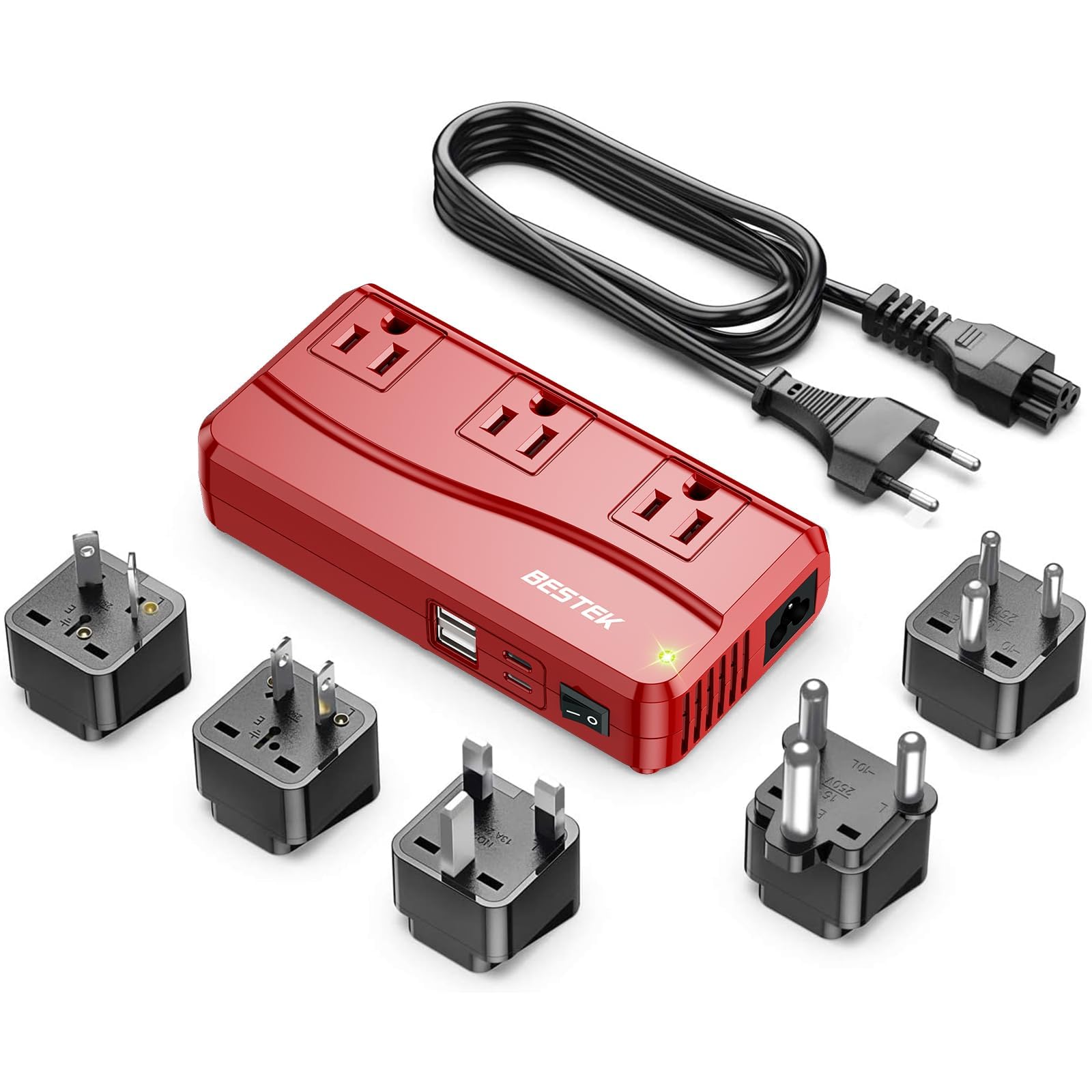 BESTEK International Power Adapter and Voltage Converter