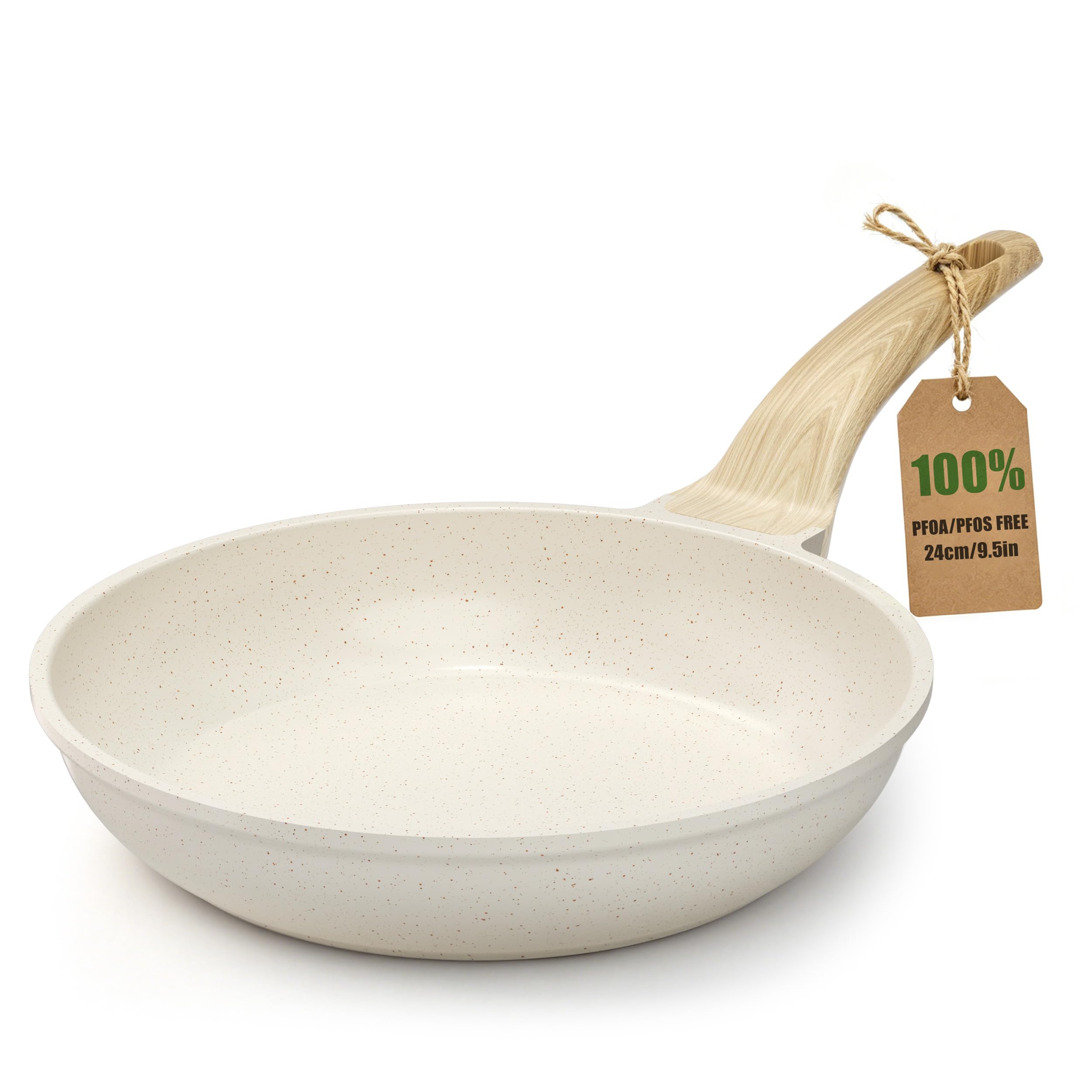 YASHE 9.5-Inch Granite Nonstick Frying Pan