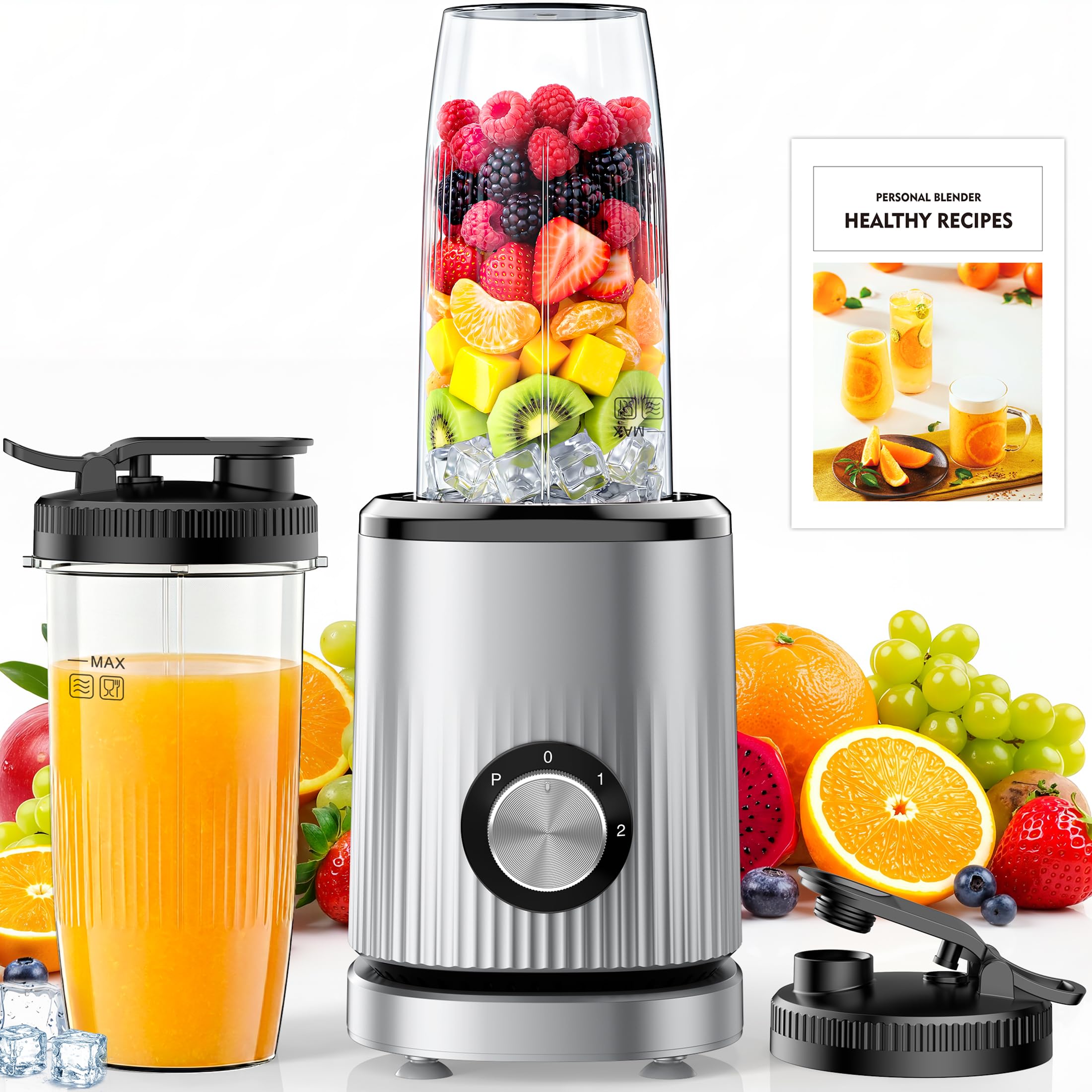 Turelar Smoothie Blender With To-Go Cups