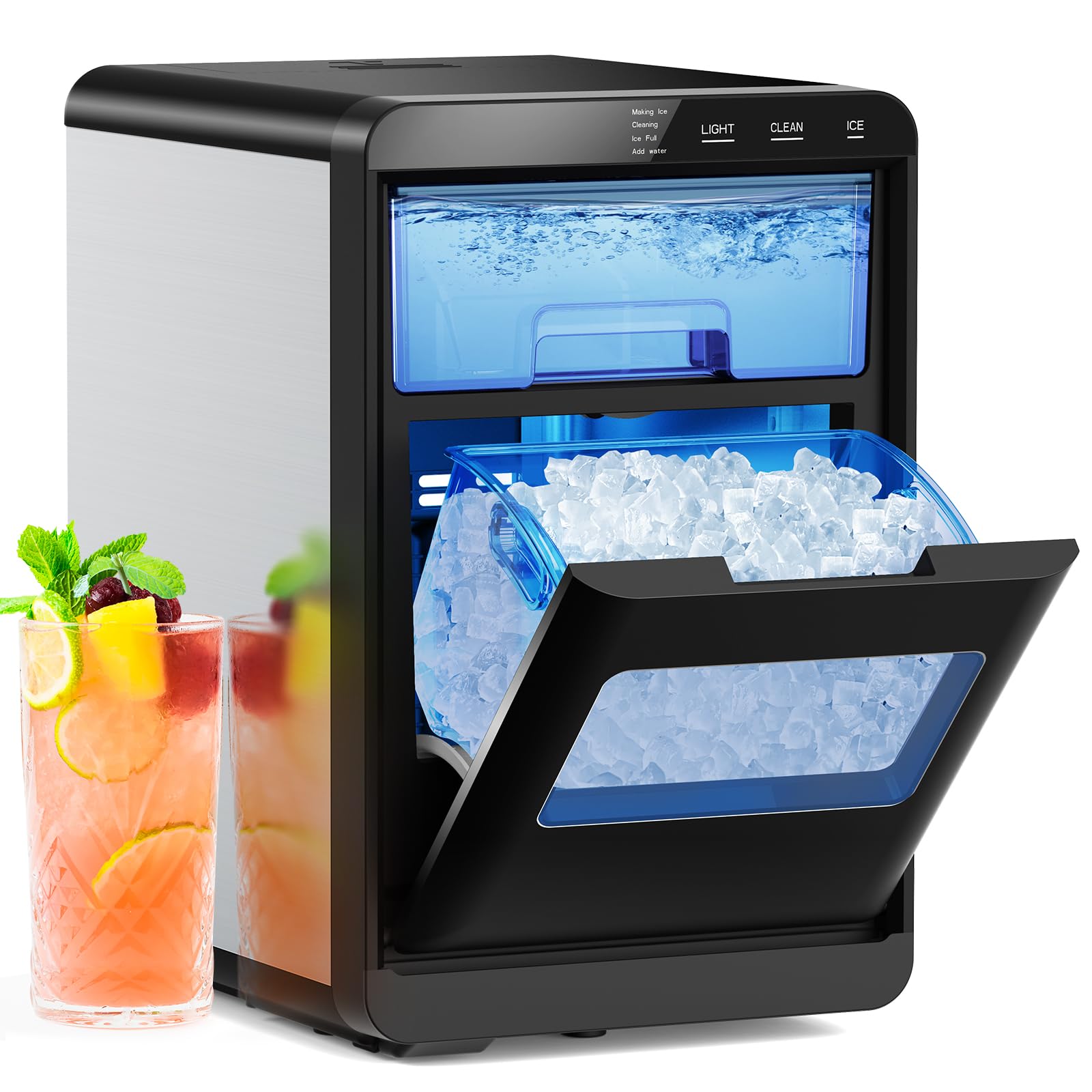 Electactic 44 lb Nugget Ice Maker