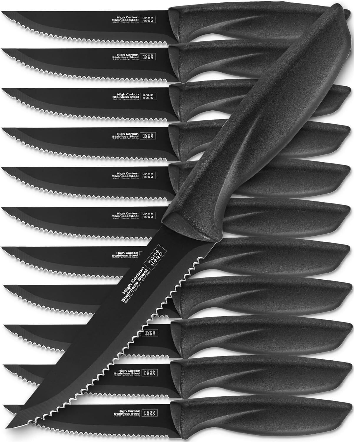 Home Hero Steak Knives, Set of 12