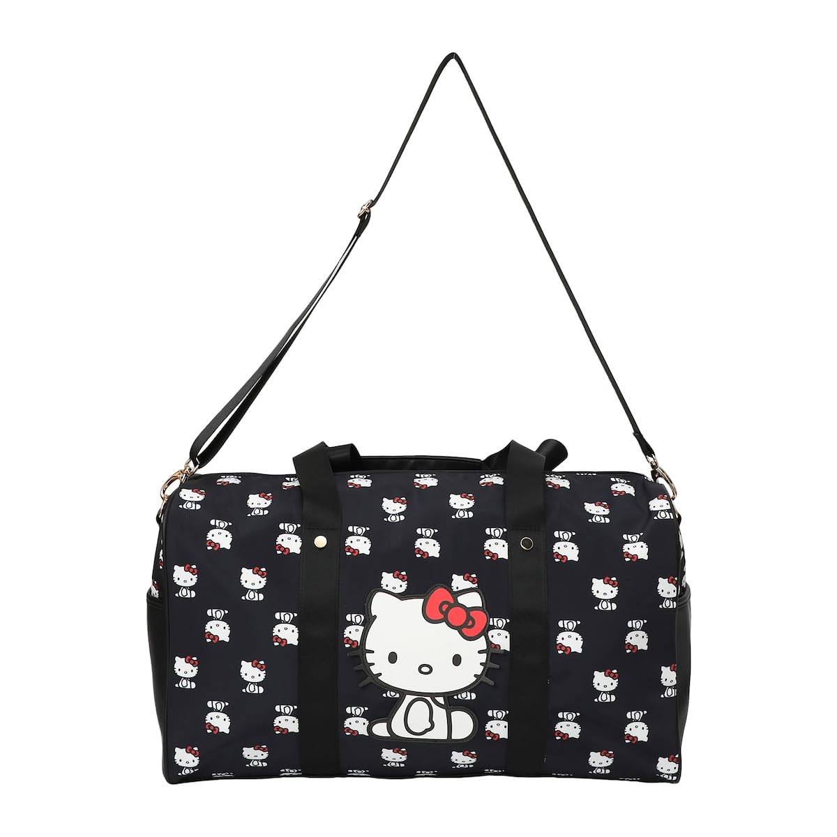 Hello Kitty Nylon and PU Duffle Bag