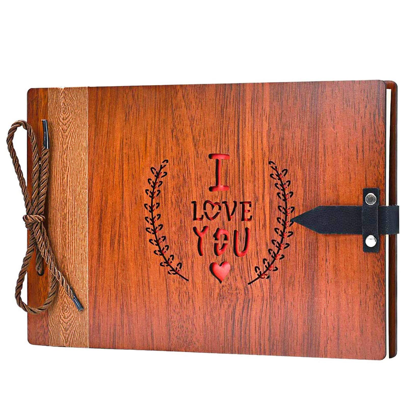 ZEEYUAN Wooden Photo Album