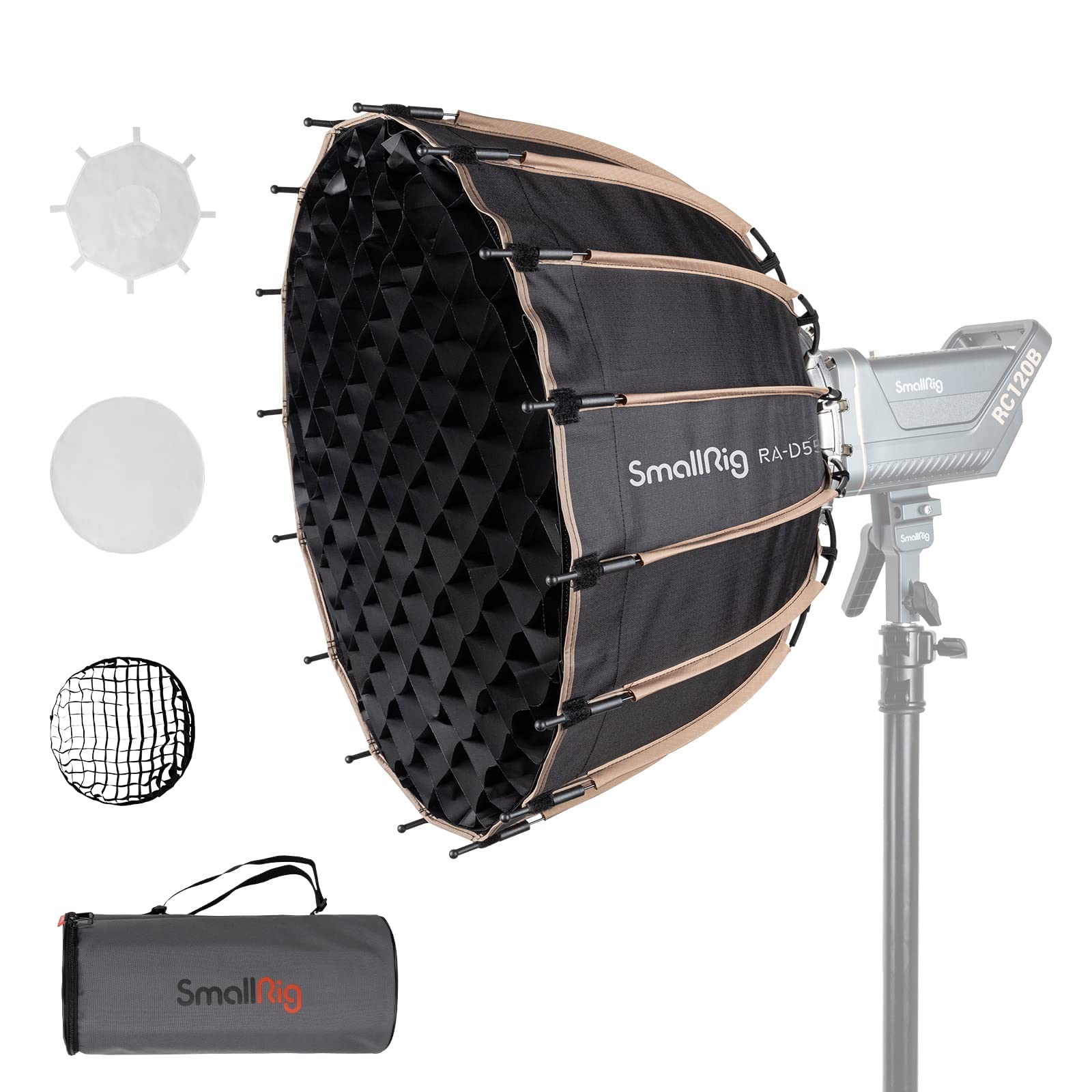 SmallRig 21.6-Inch Quick Release Parabolic Softbox Kit