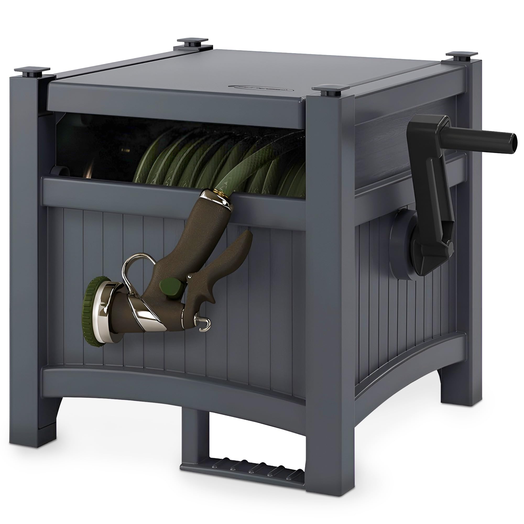 Suncast Hideaway Garden Hose Reel