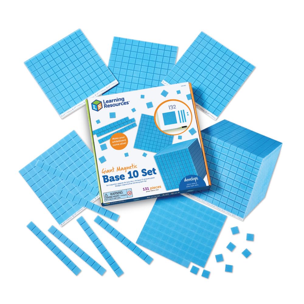 Learning Resources Giant Magnetic Base Ten