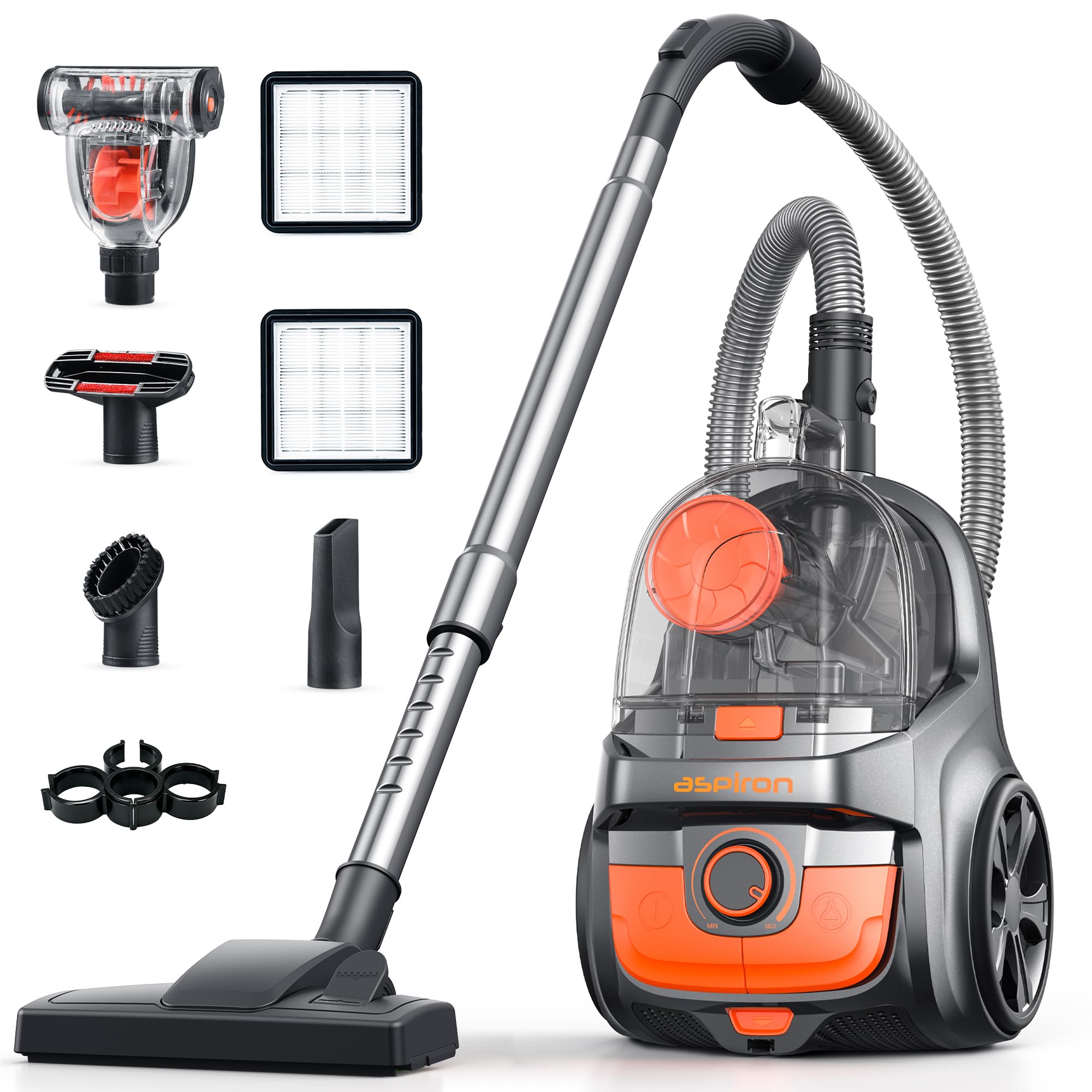 Aspiron 40Kpa Canister Vacuum