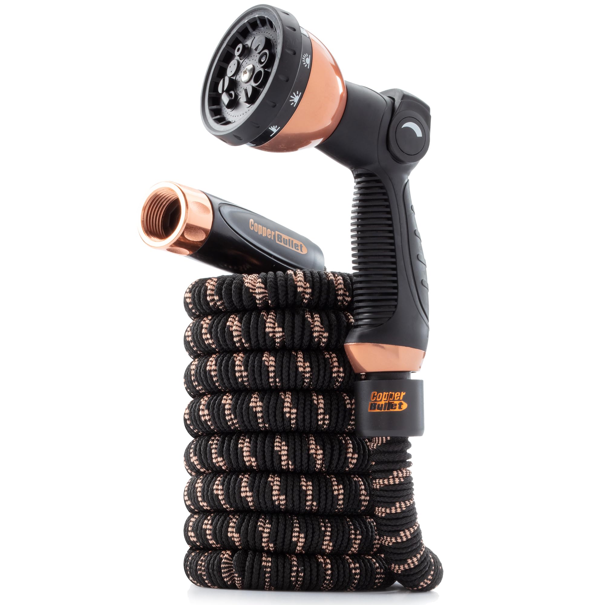 Pocket Hose 25 FT Copper Bullet Expandable Garden Hose