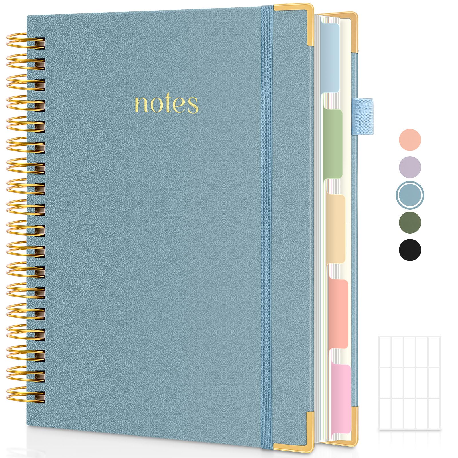 SKYDUE 5-Subject Notebook