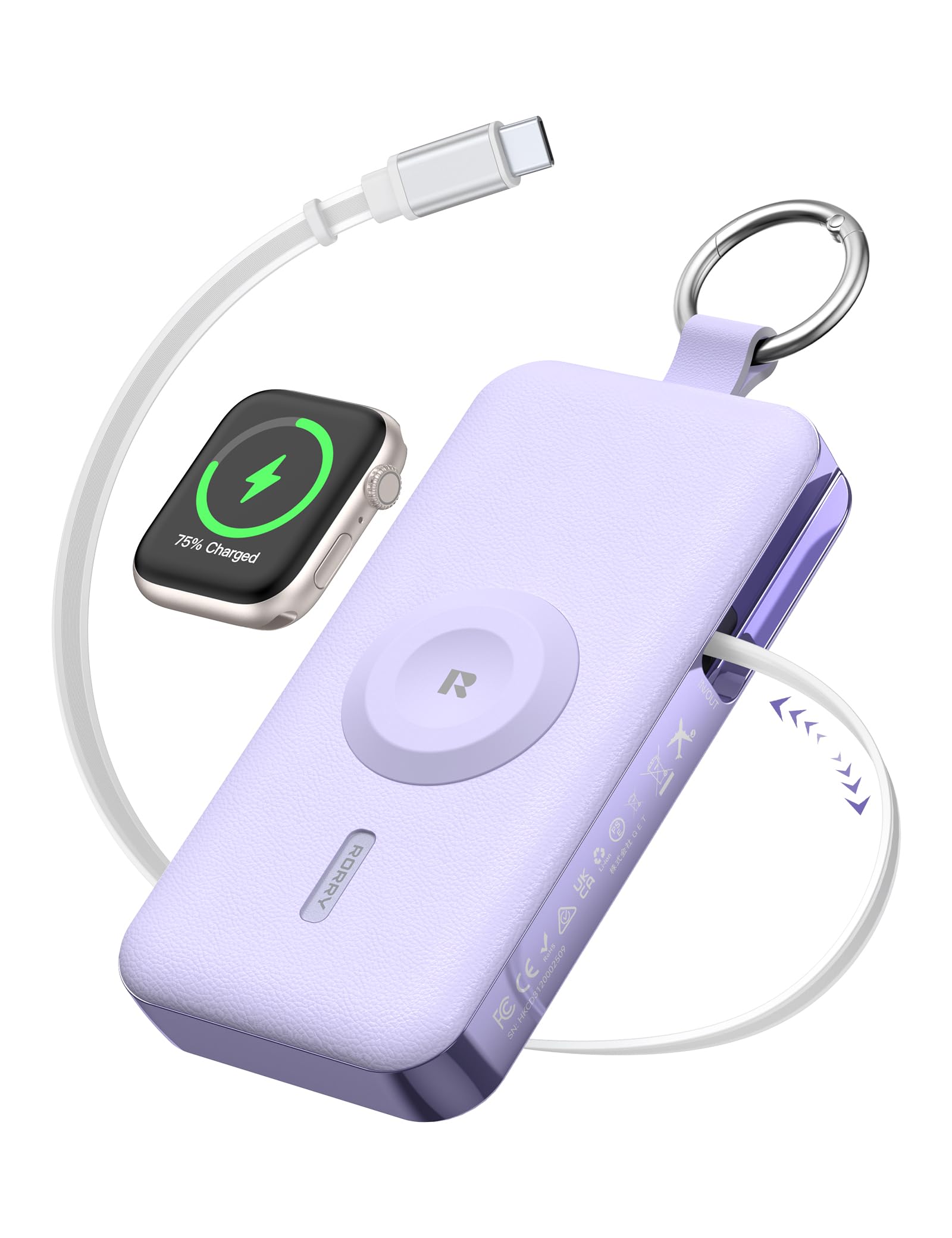 RORRY CharmGo 12,000mAh Portable Charger