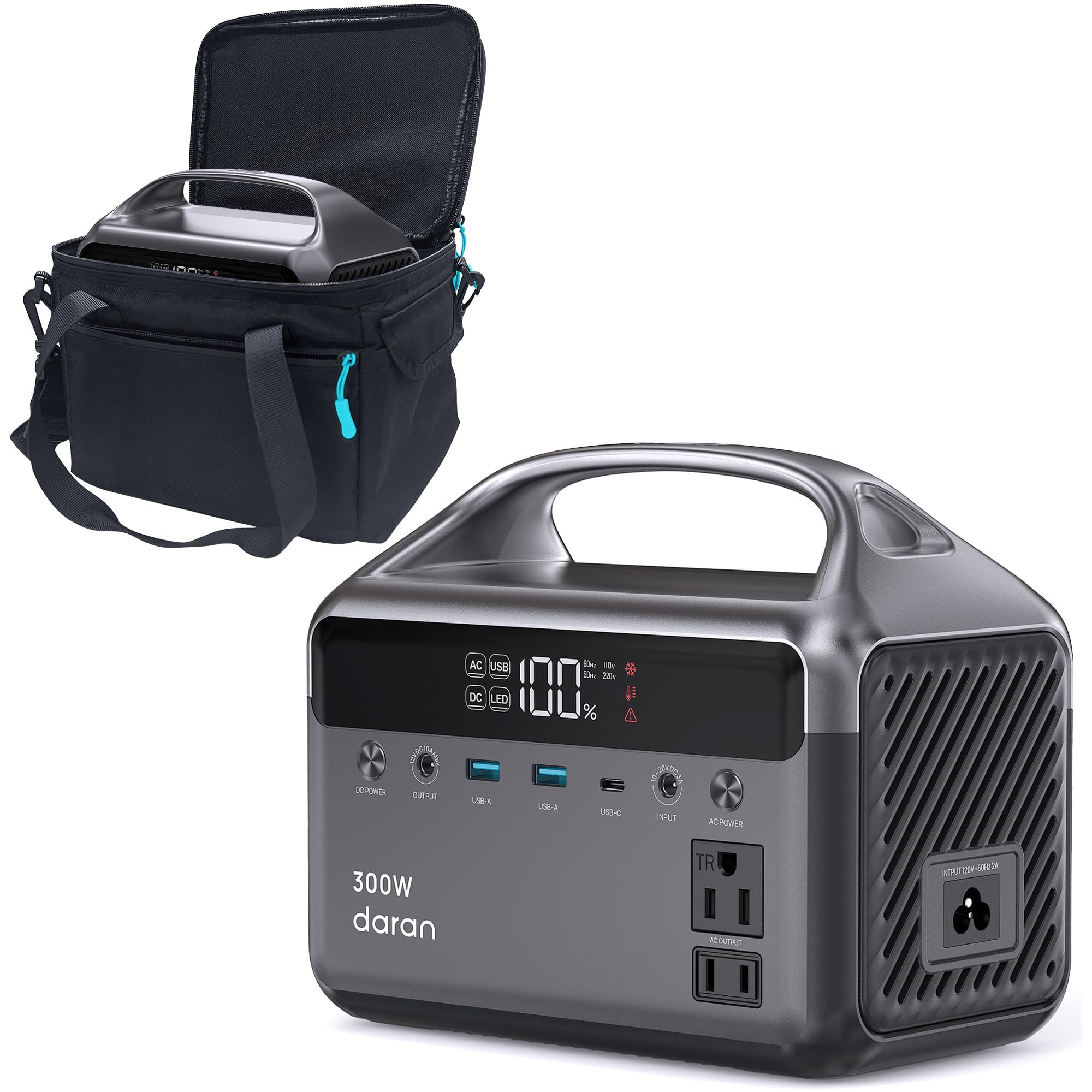 192Wh Portable Power Station with Bag