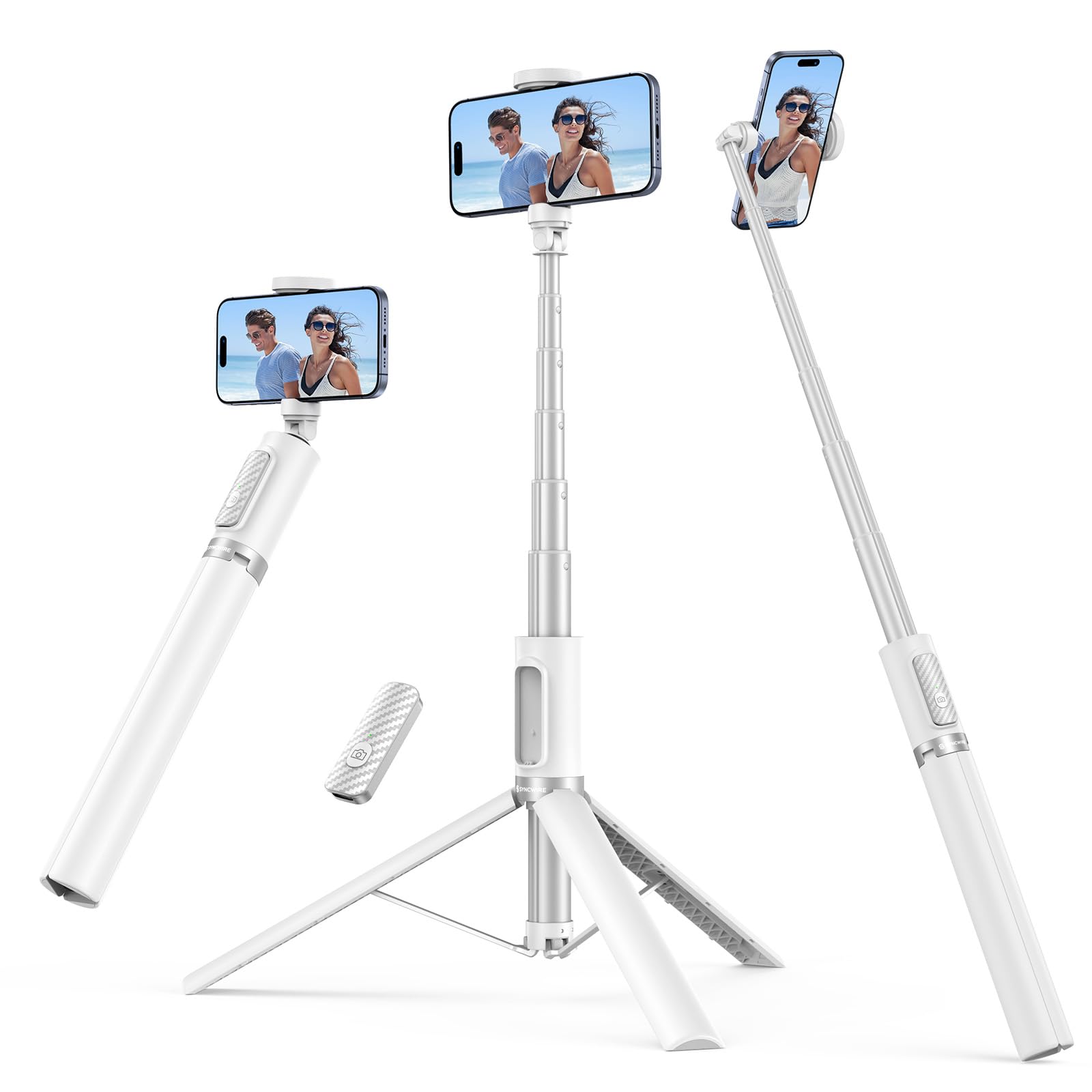 SYNCWIRE 55" 3-in-1 Selfie Stick Tripod