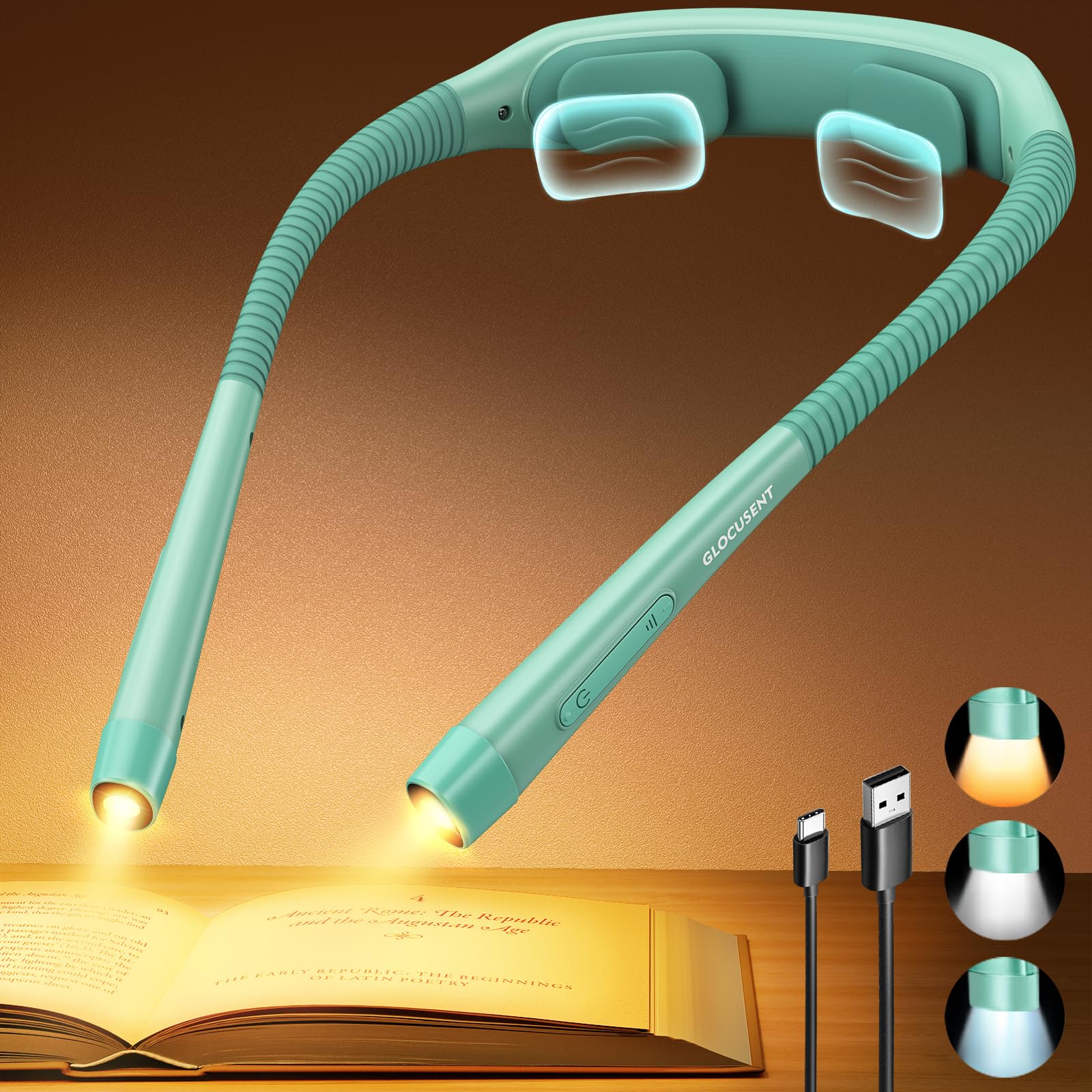 Glocusent Neck Light with Timer