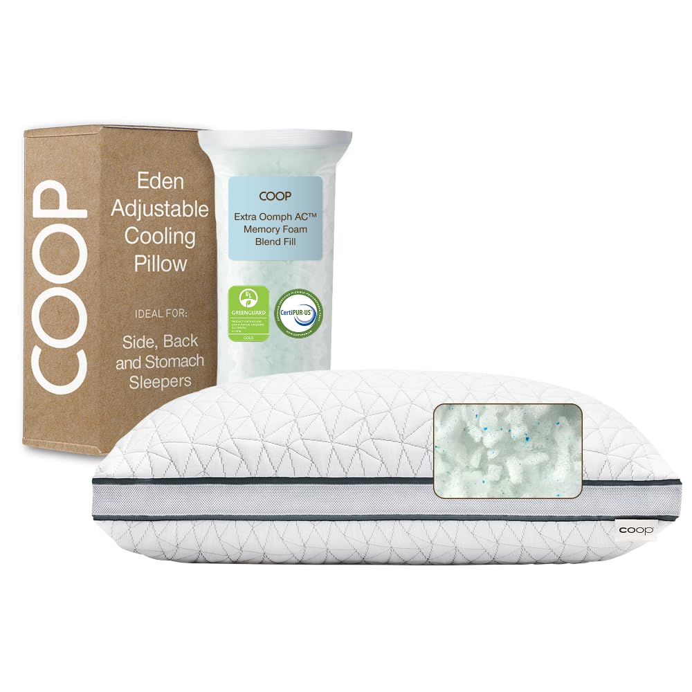 Coop Home Goods Eden Cool Adjustable Pillow