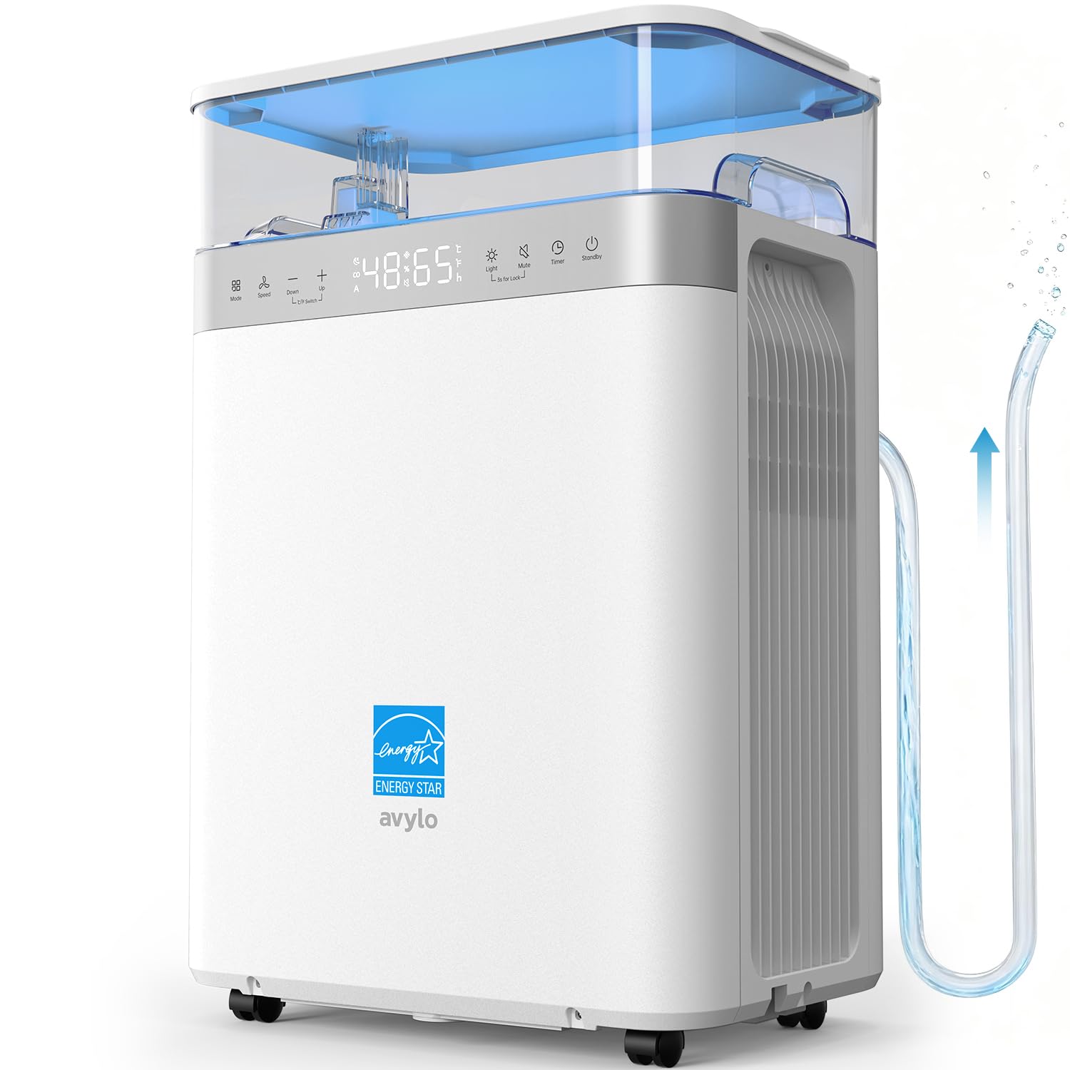 avylo 90-Pint Dehumidifier with Pump