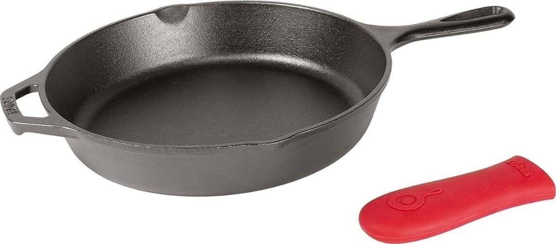 Lodge 10.25-Inch Pre-Seasoned Cast Iron Skillet
