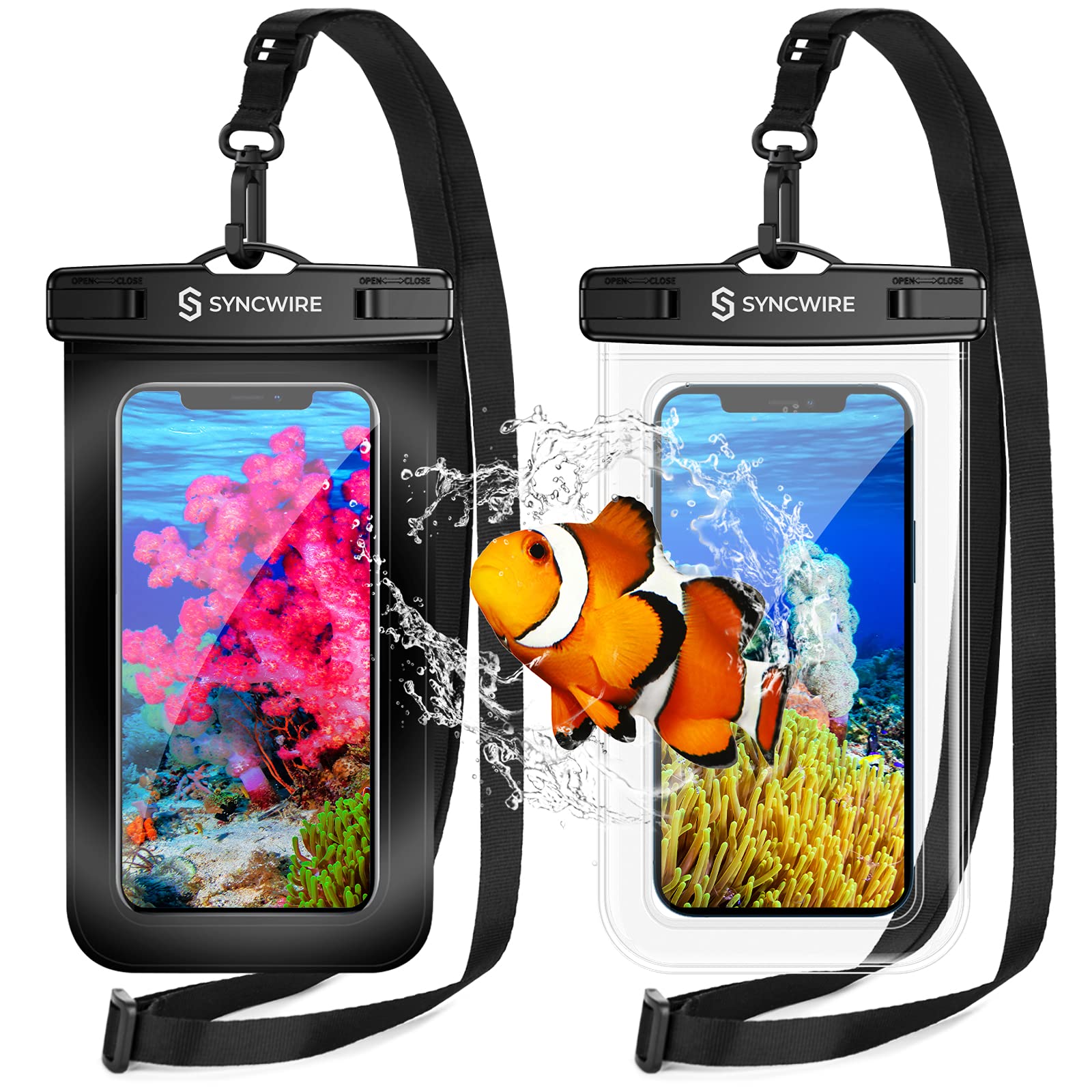 SYNCWIRE Waterproof Phone Pouch, IPX8