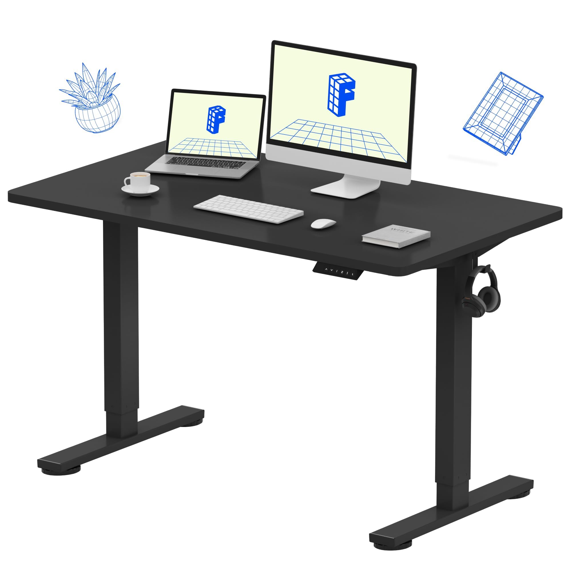 FLEXISPOT EN1 One-Piece Standing Desk