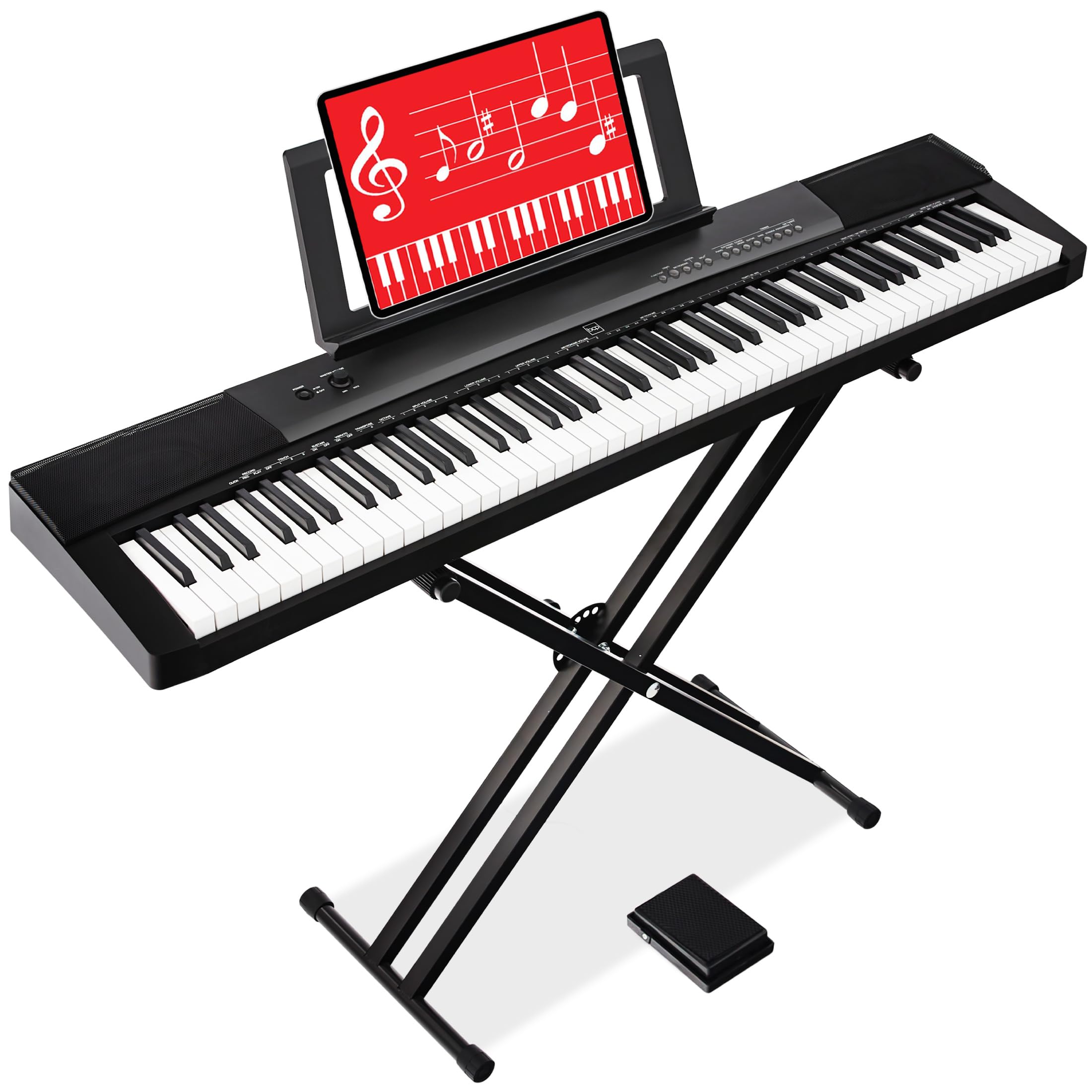 Best Choice Products 88-Key Semi-Weighted Digital Piano Set