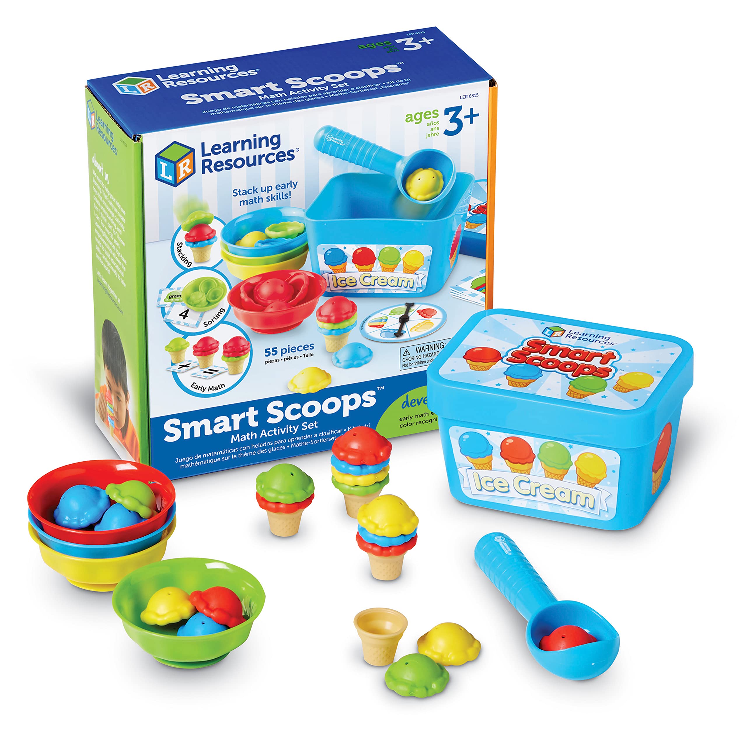 Learning Resources Smart Scoops Math Activity Set