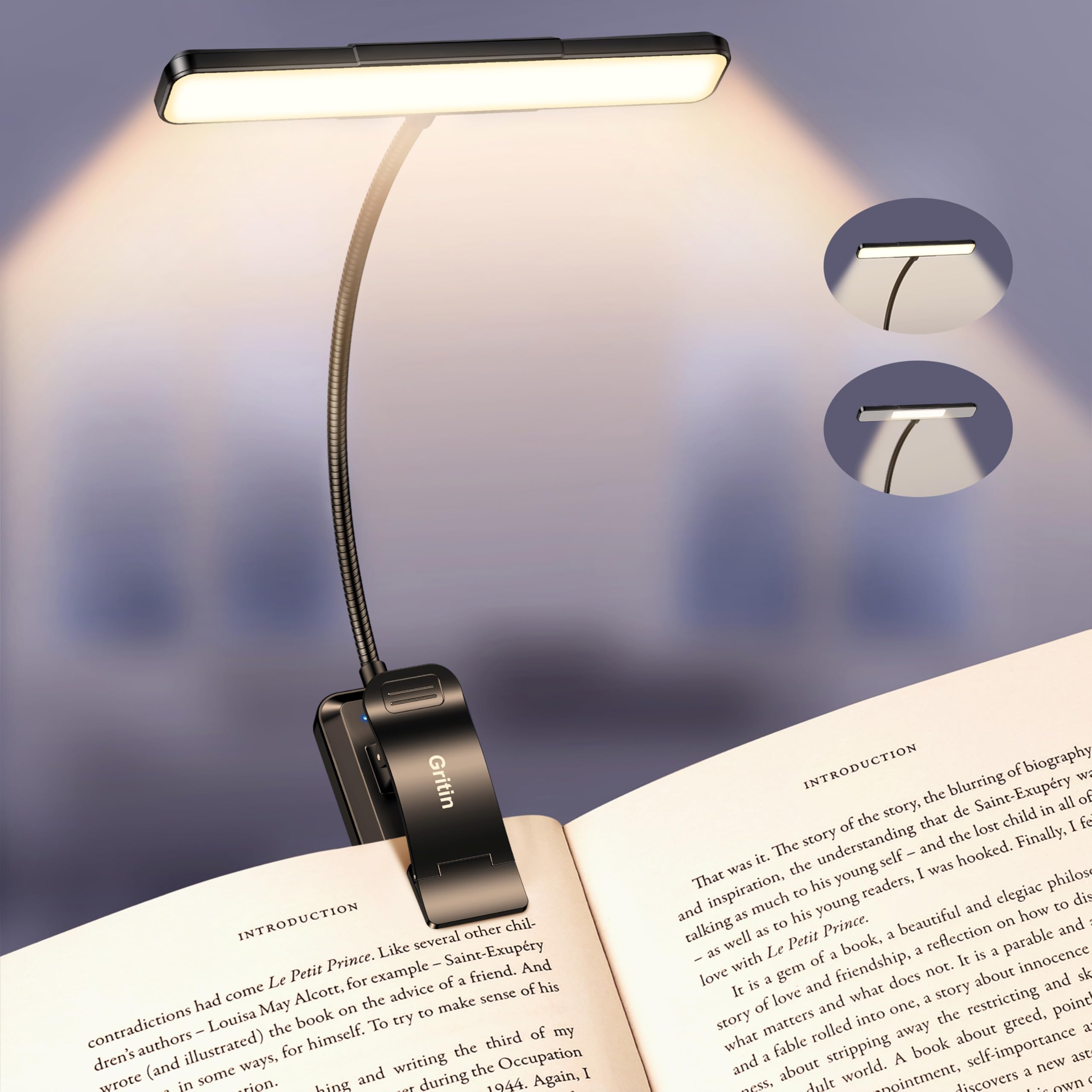 Gritin 2026 Gen 2 Book Light