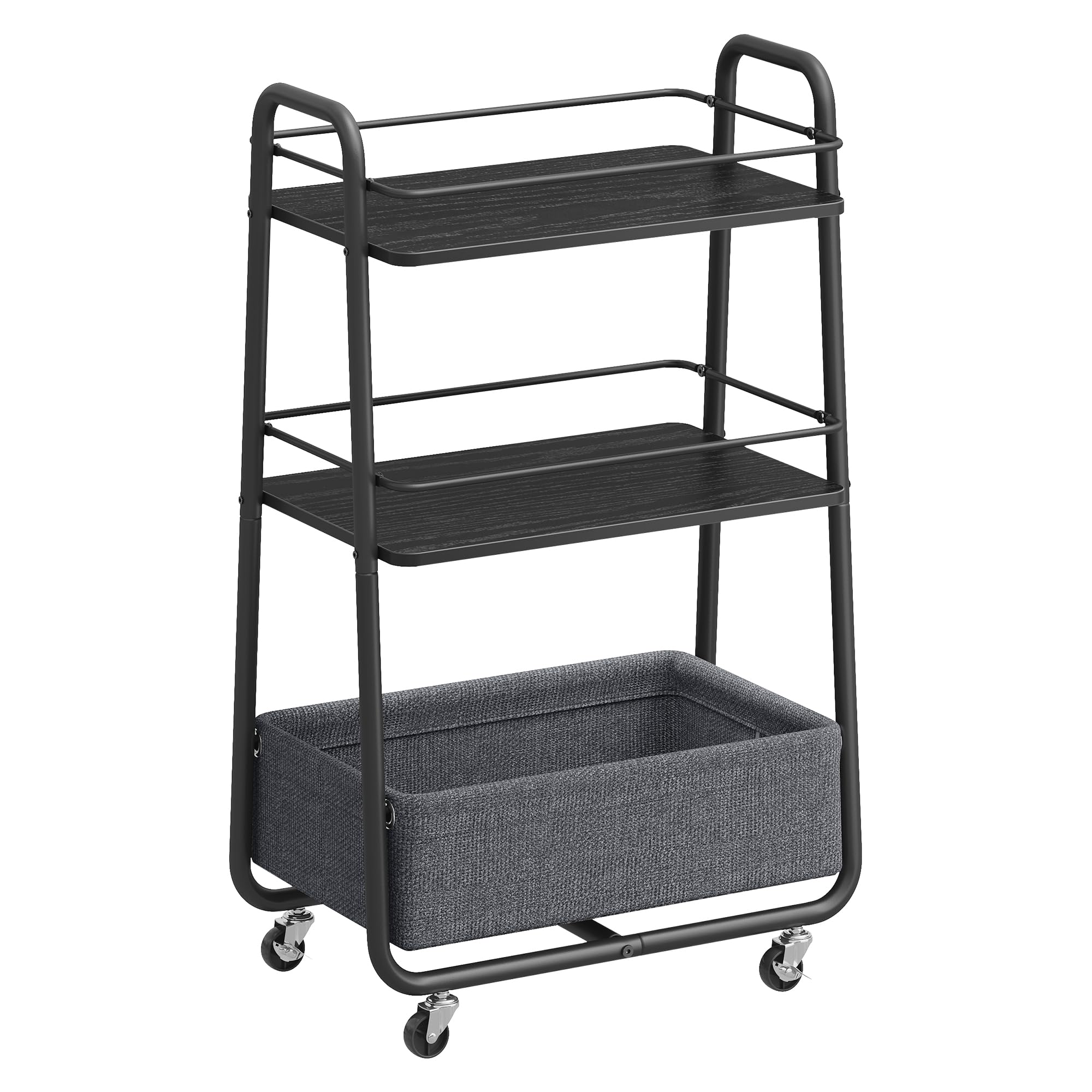 VASAGLE LILEA 3-Tier Storage Cart