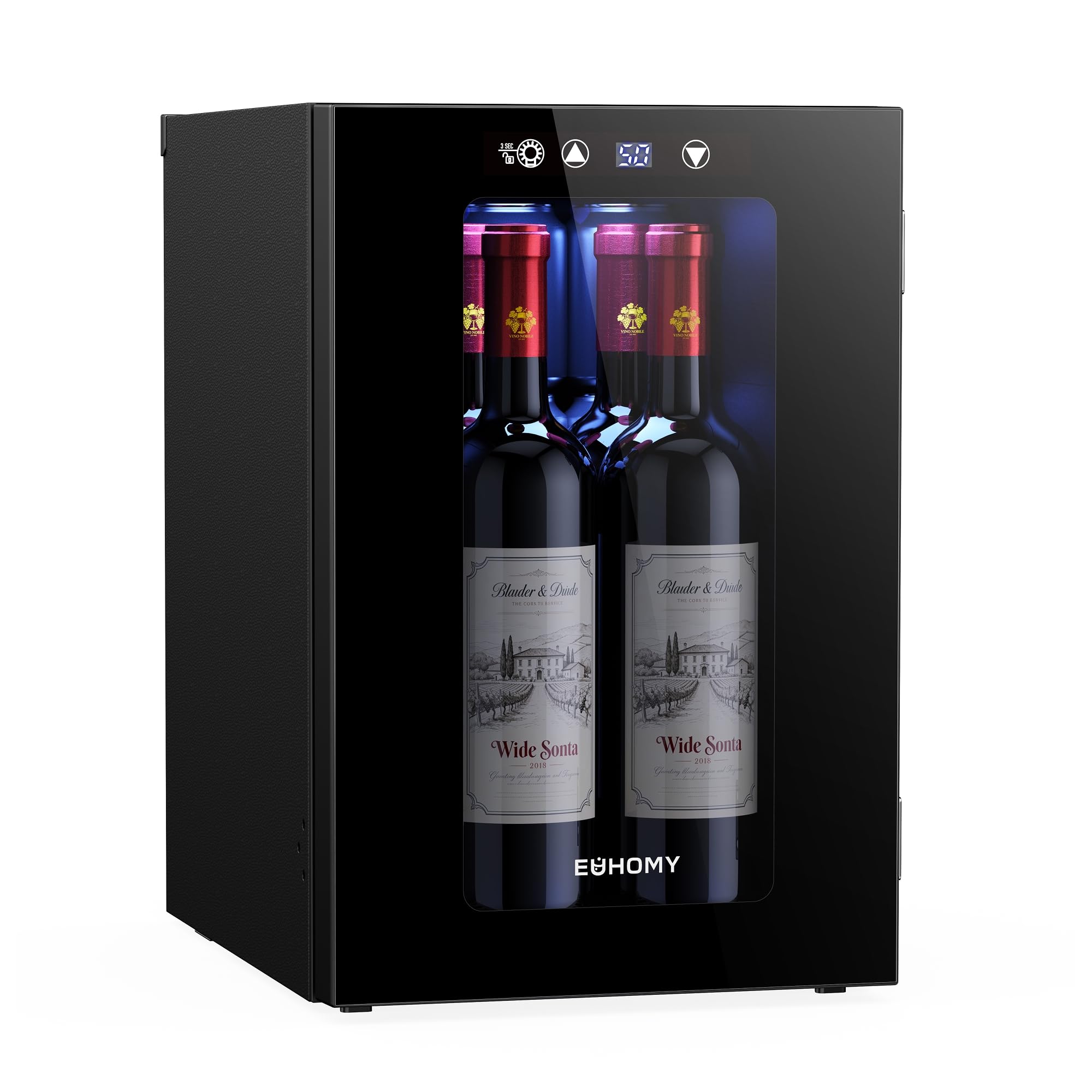 EUHOMY 18L Countertop Wine Fridge