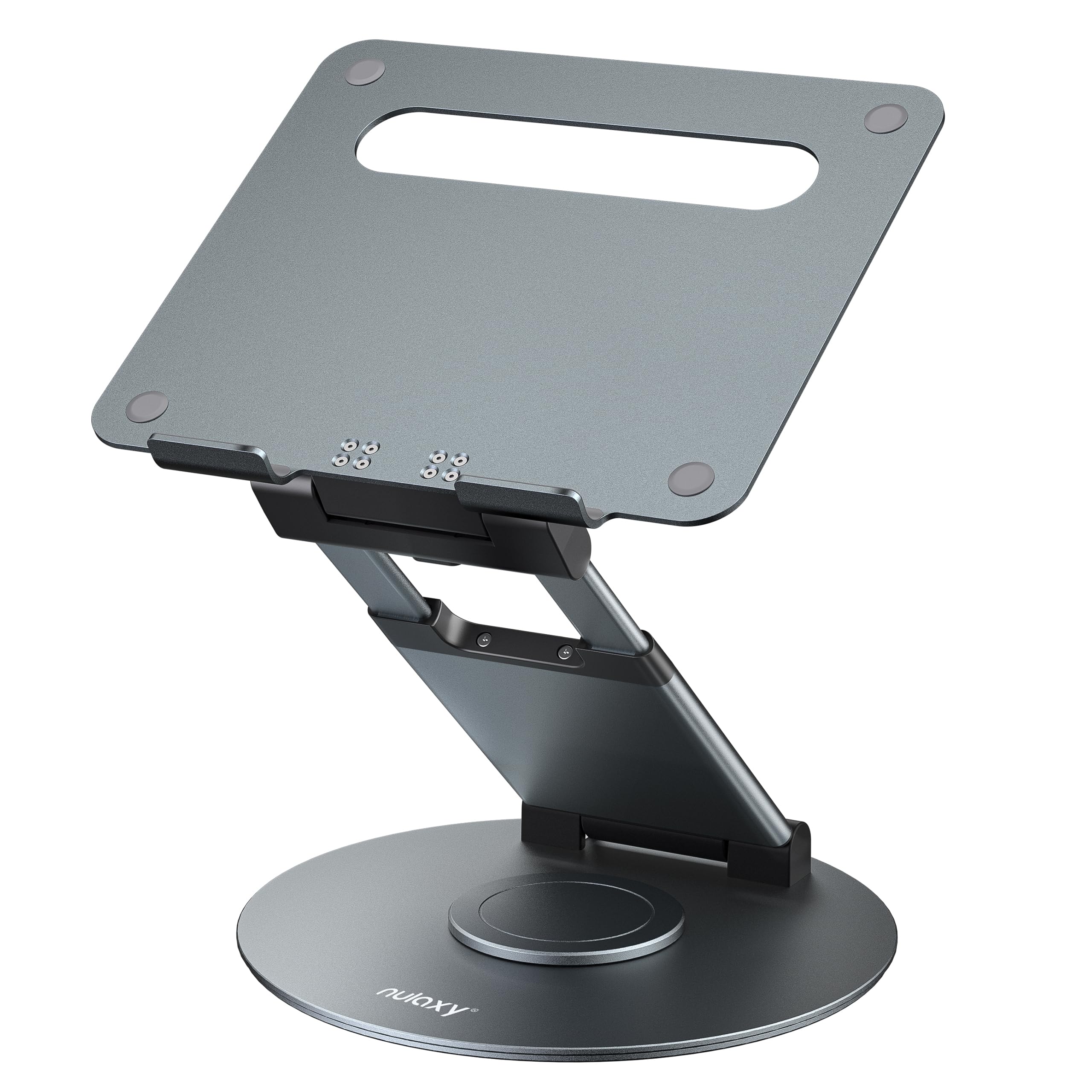 Nulaxy 18" Height Telescopic 360 Rotating Laptop Stand