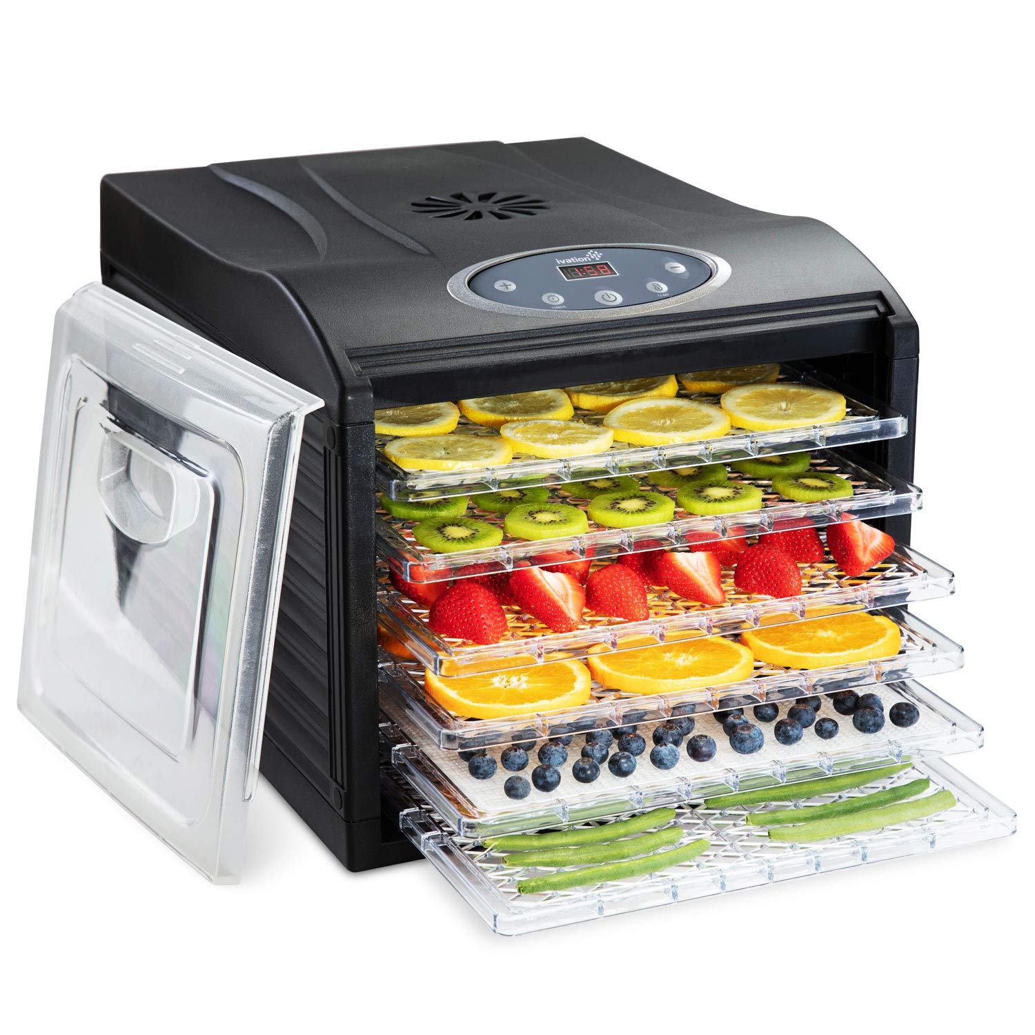 Ivation 9-Tray Digital Food Dehydrator