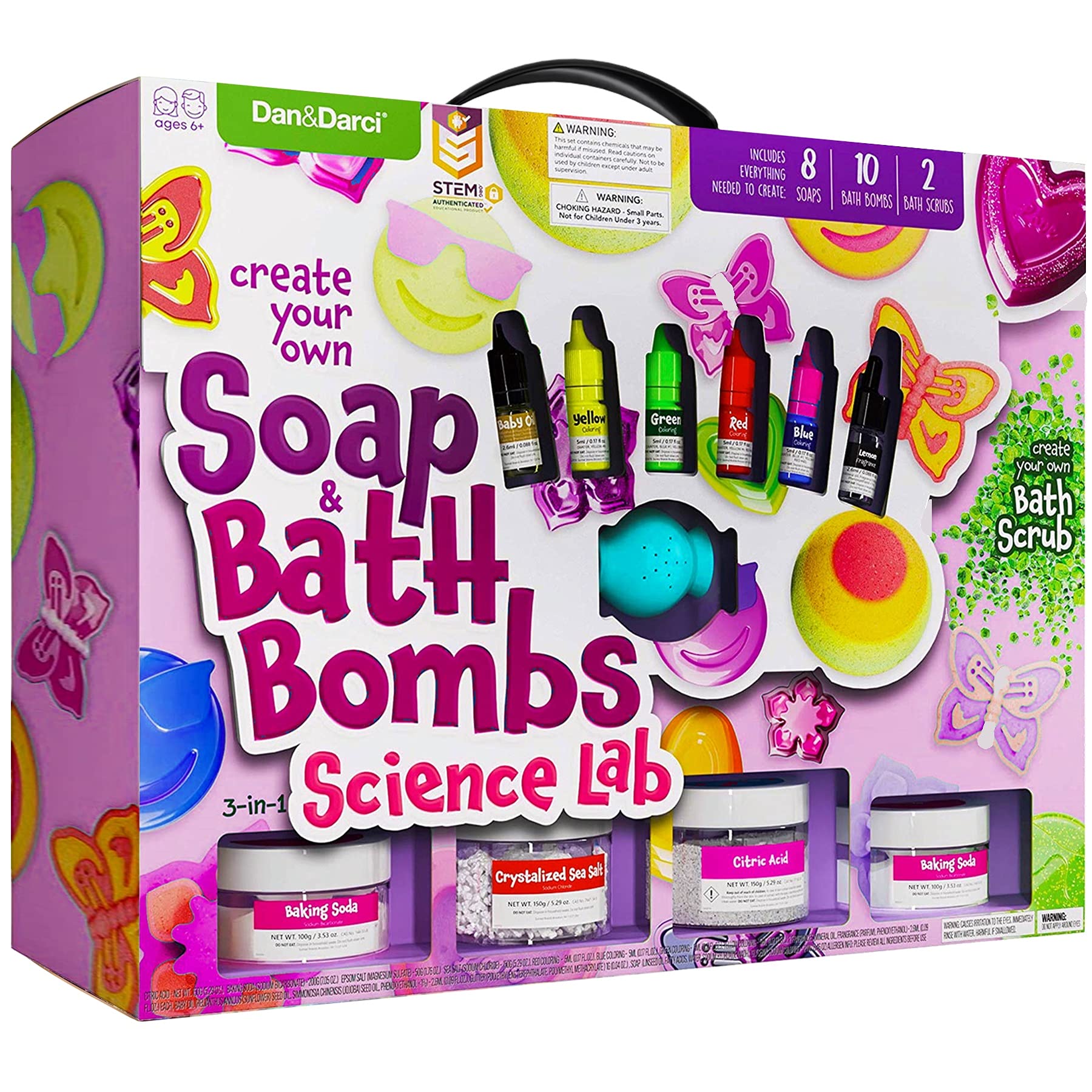 Dan&Darci Soap & Bath Bomb Making Kit