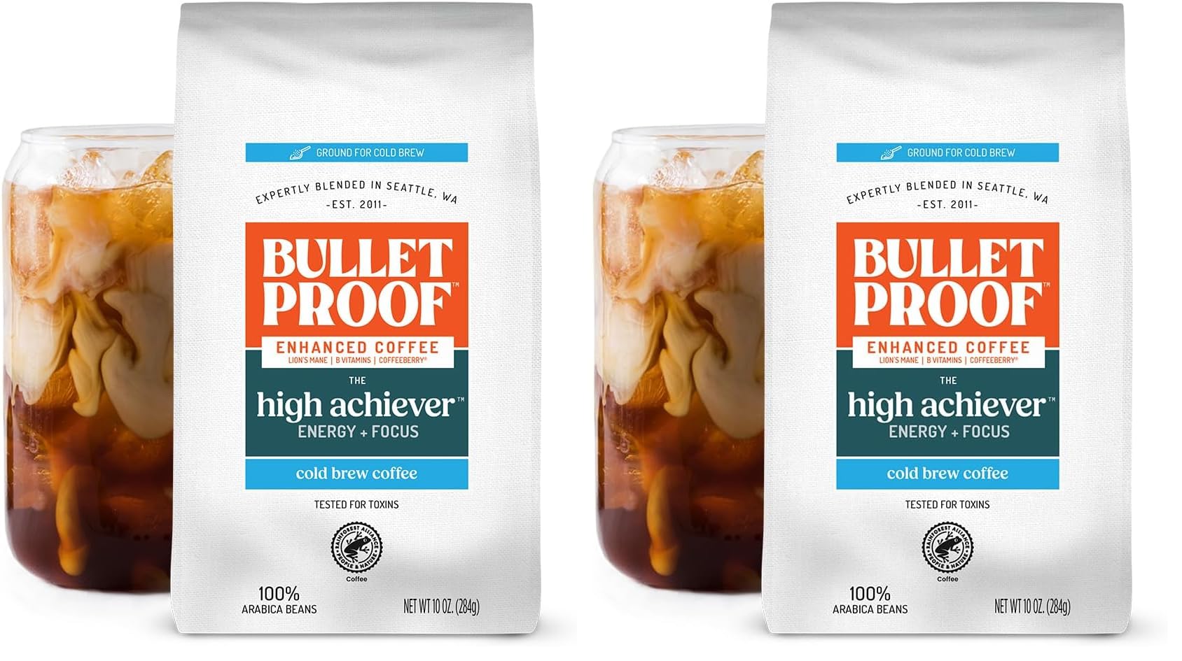 Bulletproof The High Achiever Coarse Ground Cold Brew Coffee