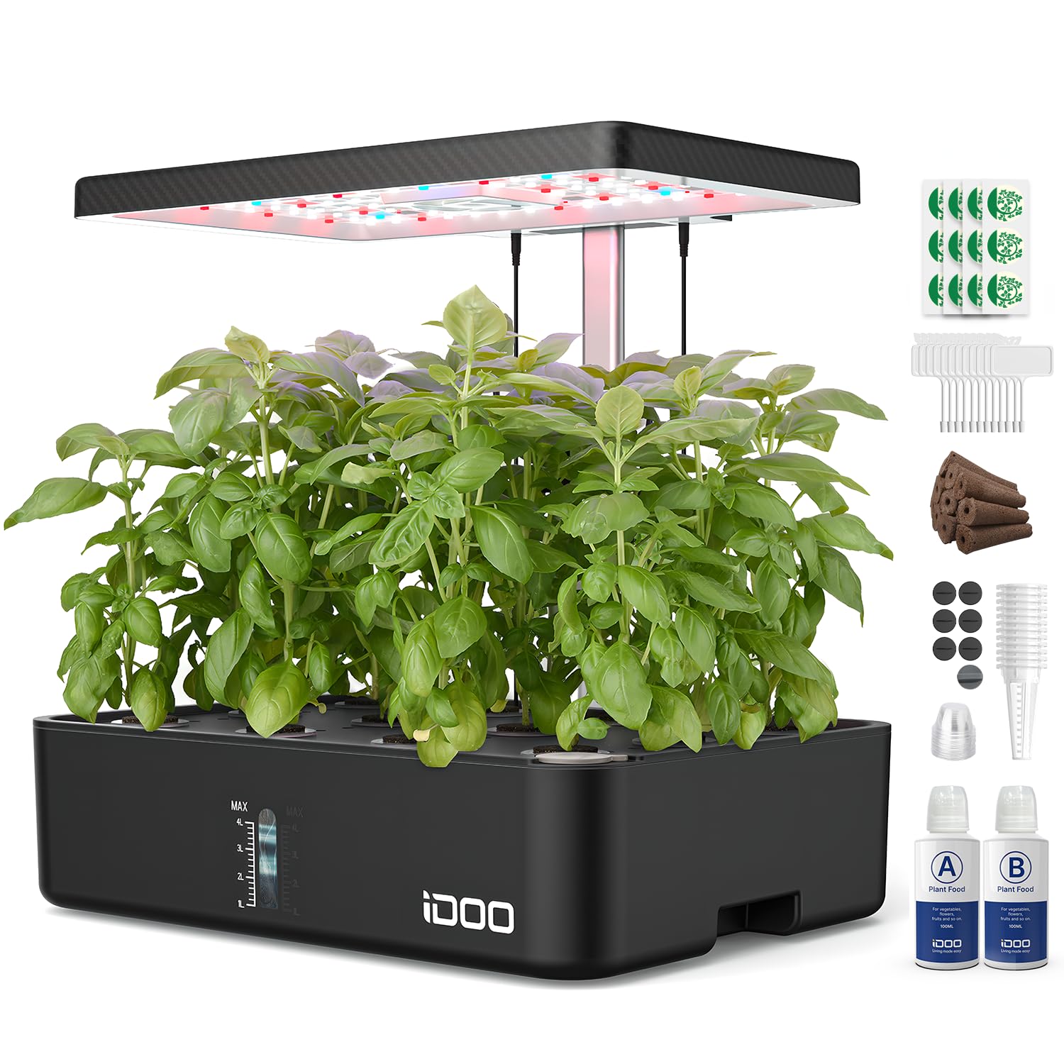 iDOO Hydroponics Growing System Kit 12Pods