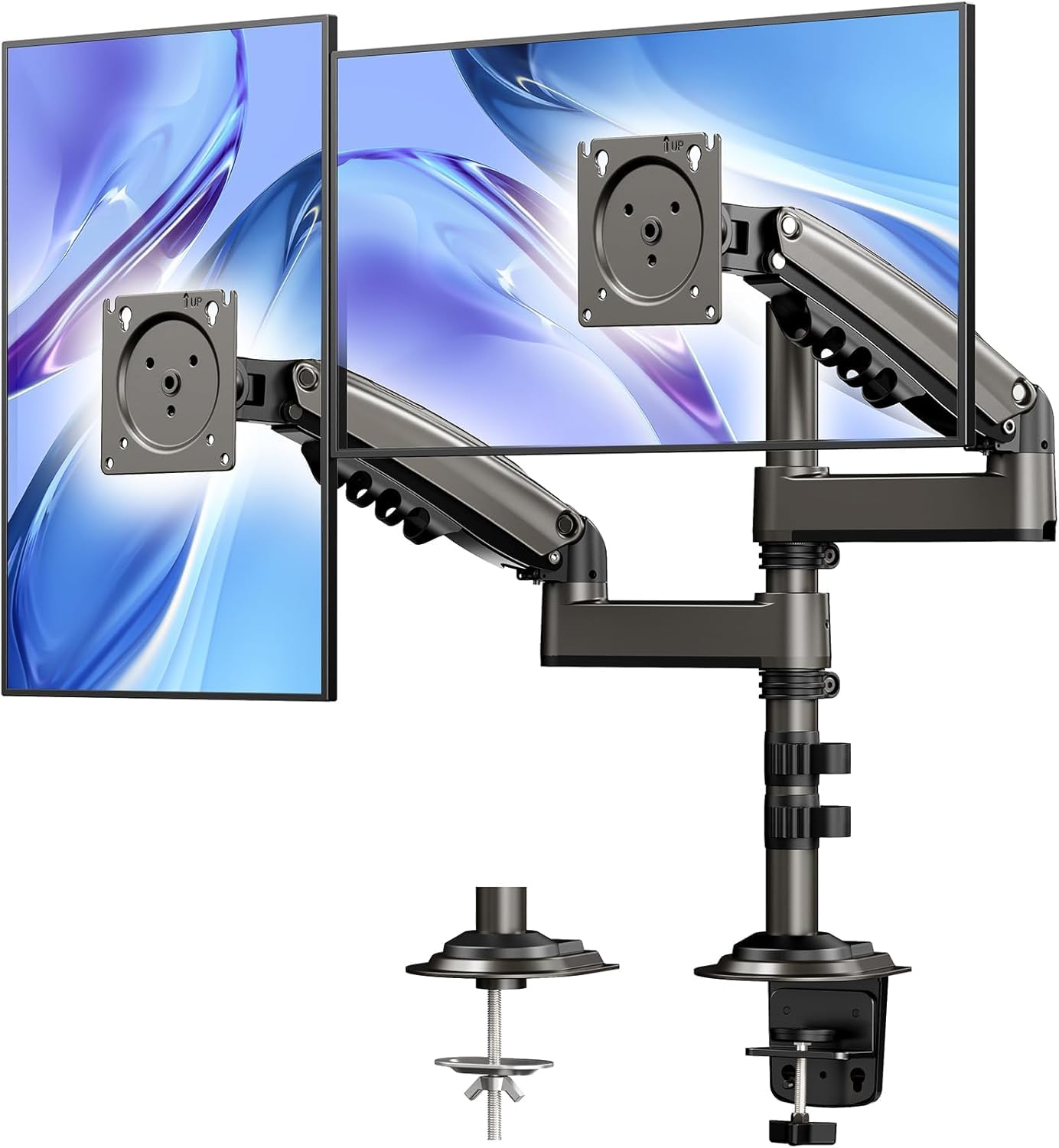 HUANUO 17–32-Inch Stacked Monitor Stand