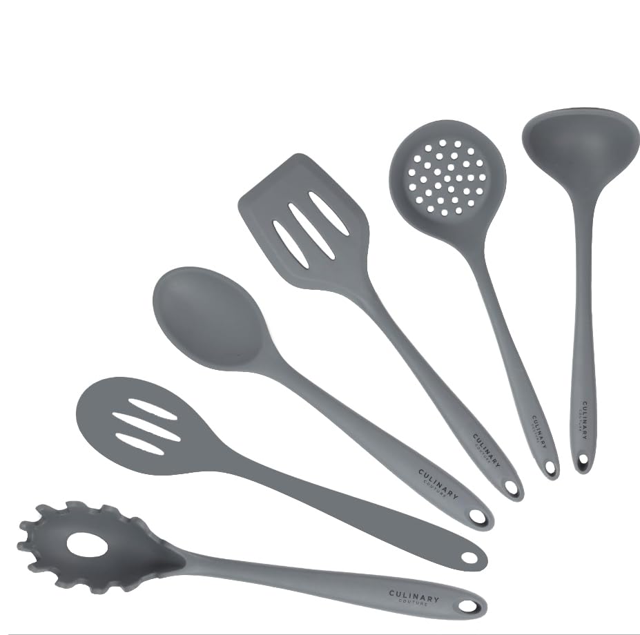 Culinary Couture 6-Piece Silicone Utensil Set