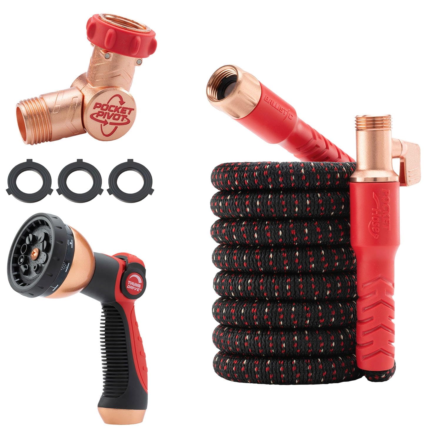 Pocket Hose Ballistic 25 FT