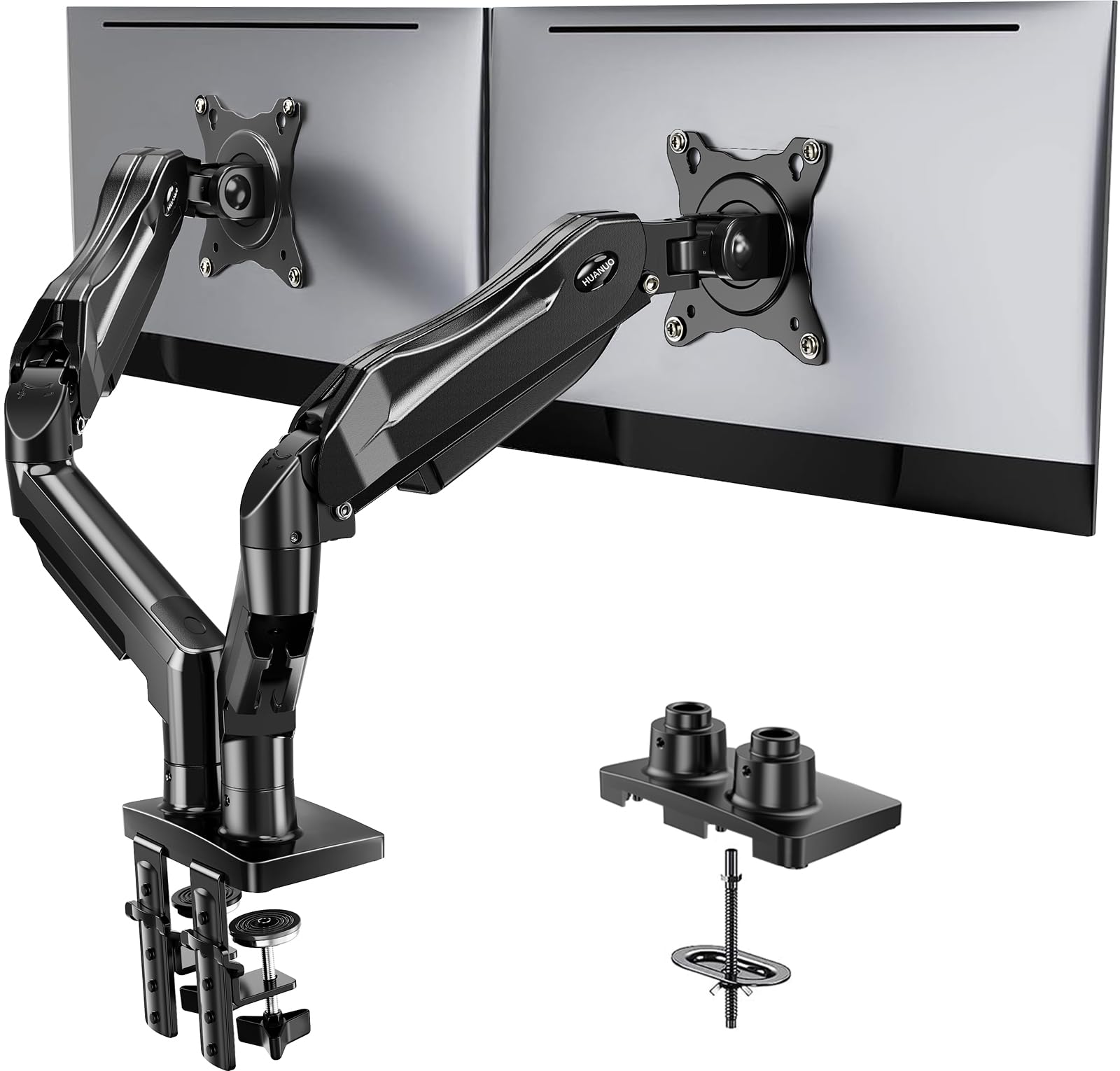 HUANUO FlowLift Dual Monitor Stand