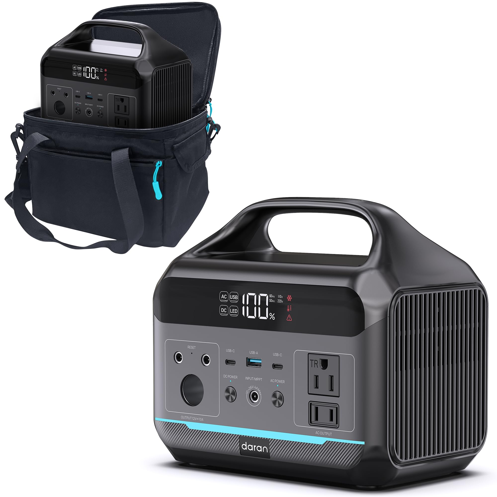 Portable Power Station 288Wh 600W