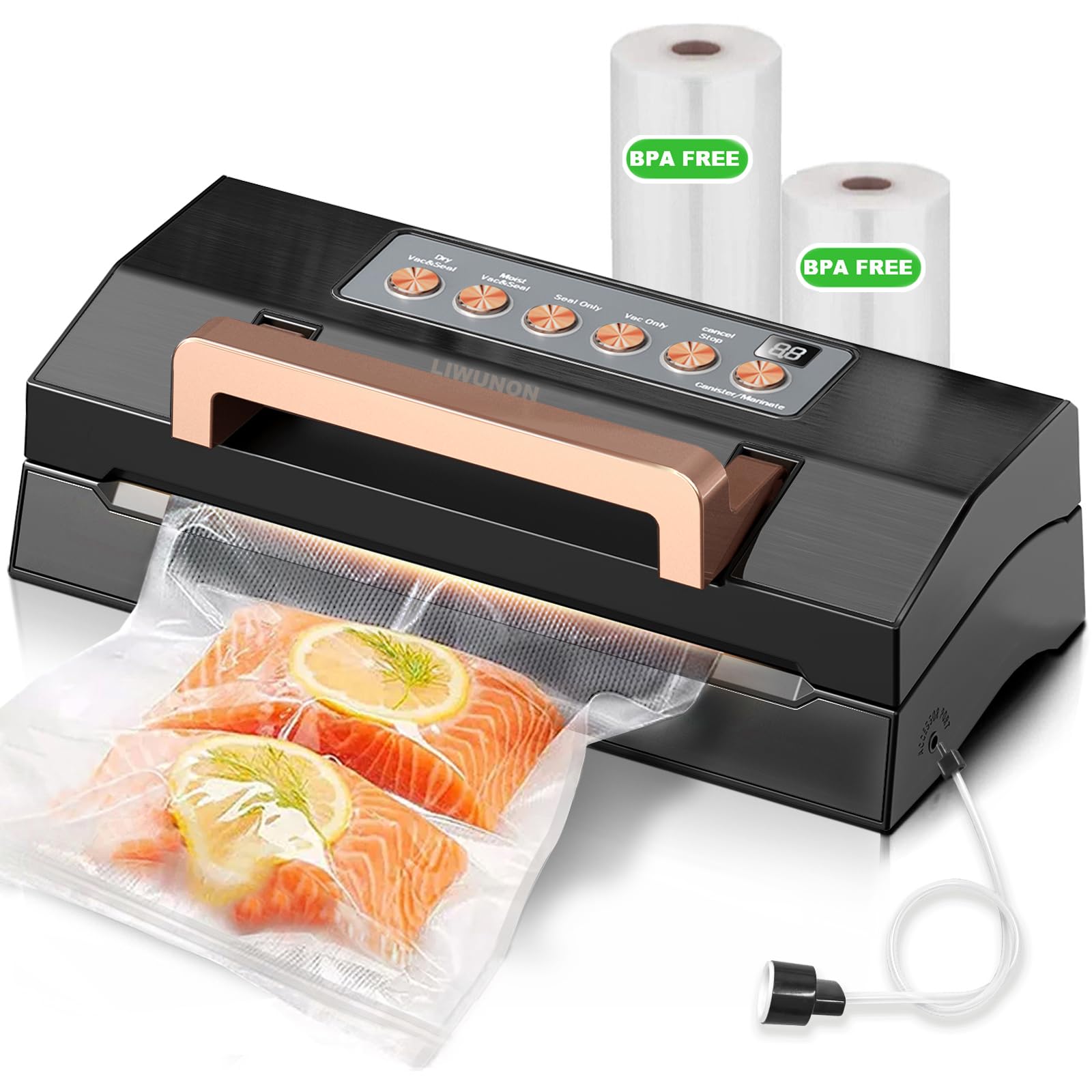 Commercial-Style Automatic Sealer With Six Modes