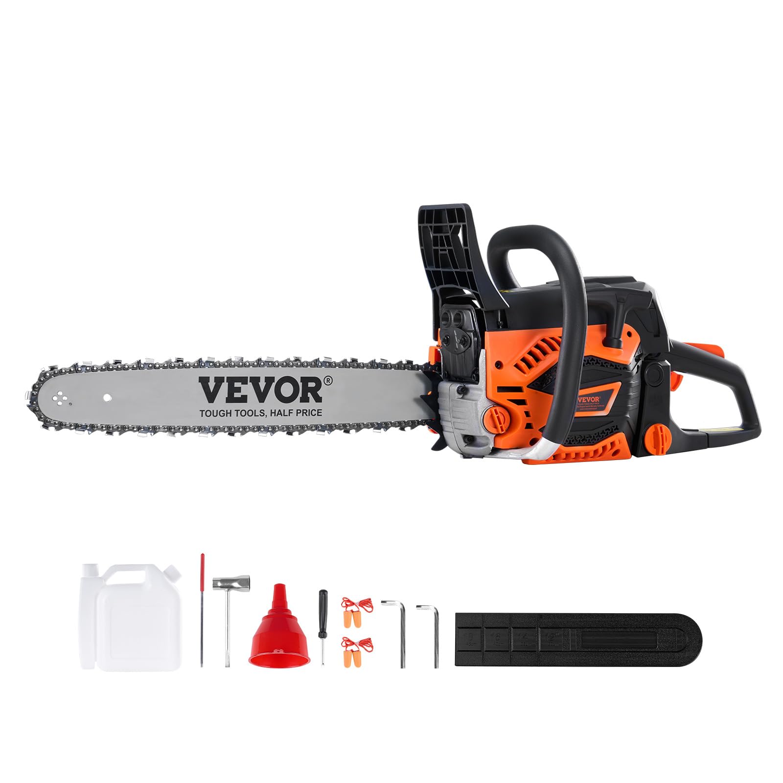 VEVOR 52CC 18-Inch Gas Chainsaw