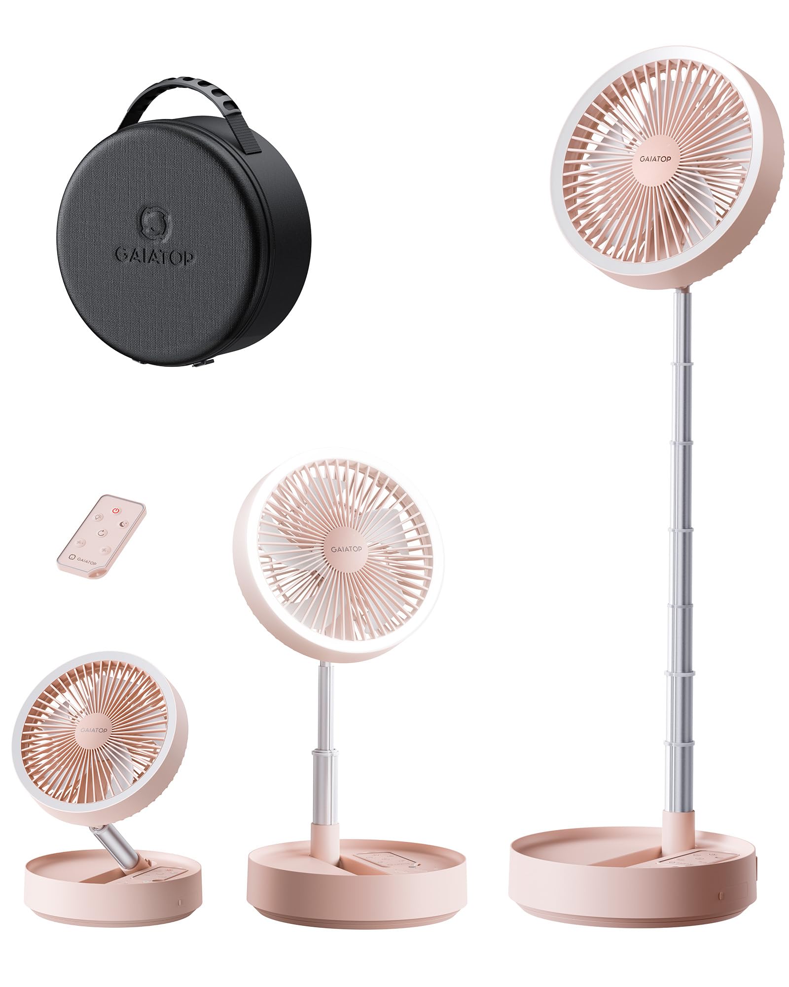 Gaiatop Foldable Portable Pedestal Fan