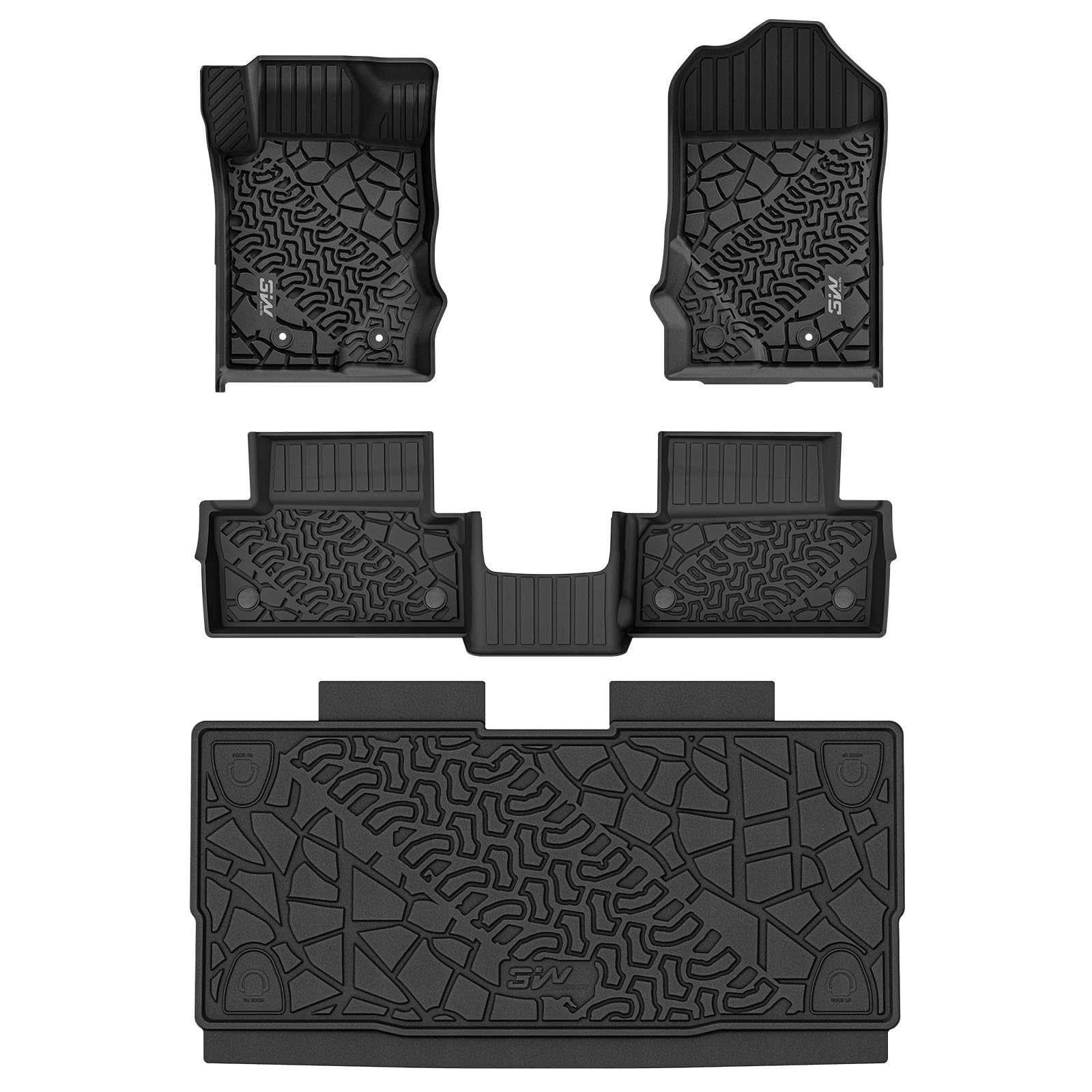 3W Ford Bronco Floor Mats