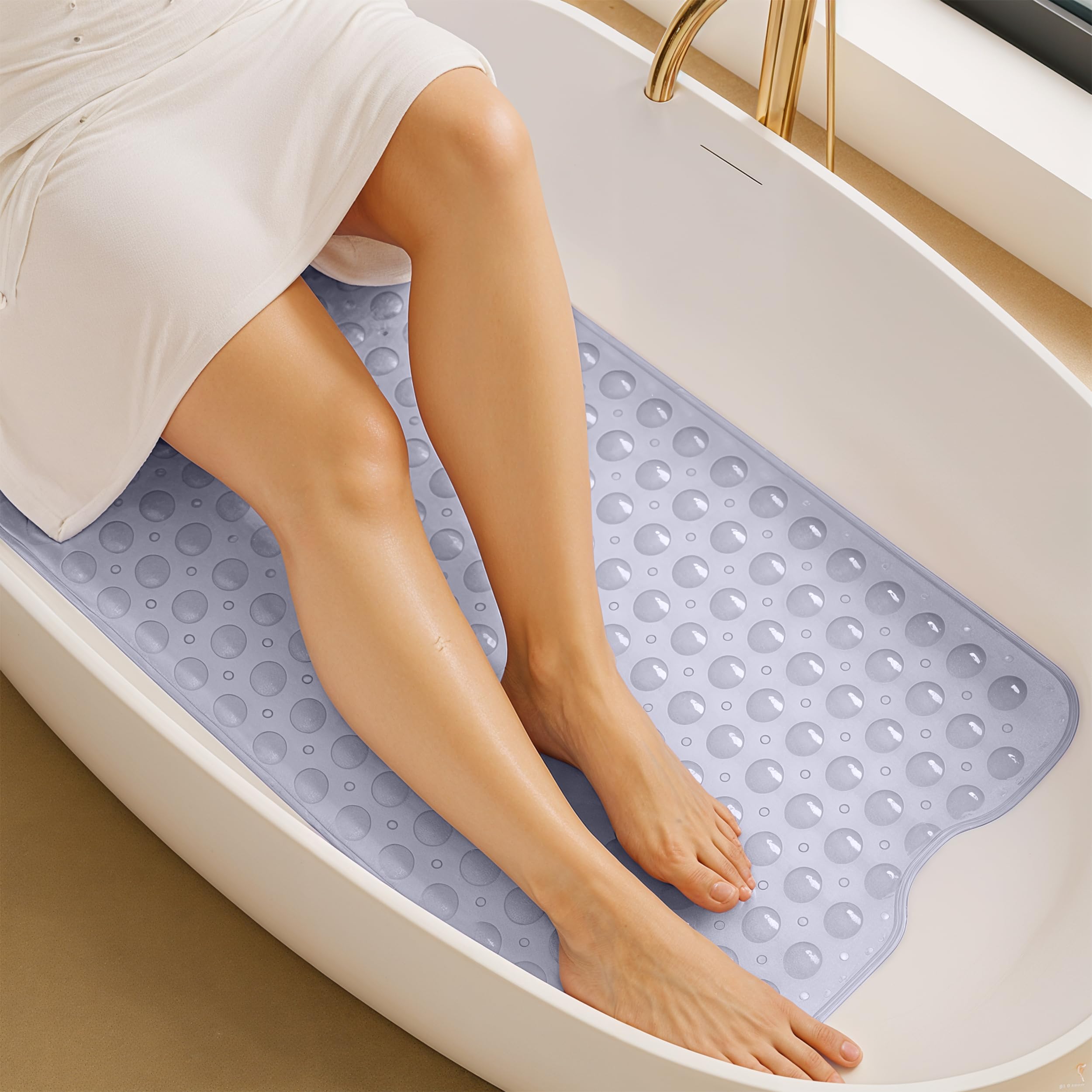 LUX Décor Non-Slip Bathtub Mat