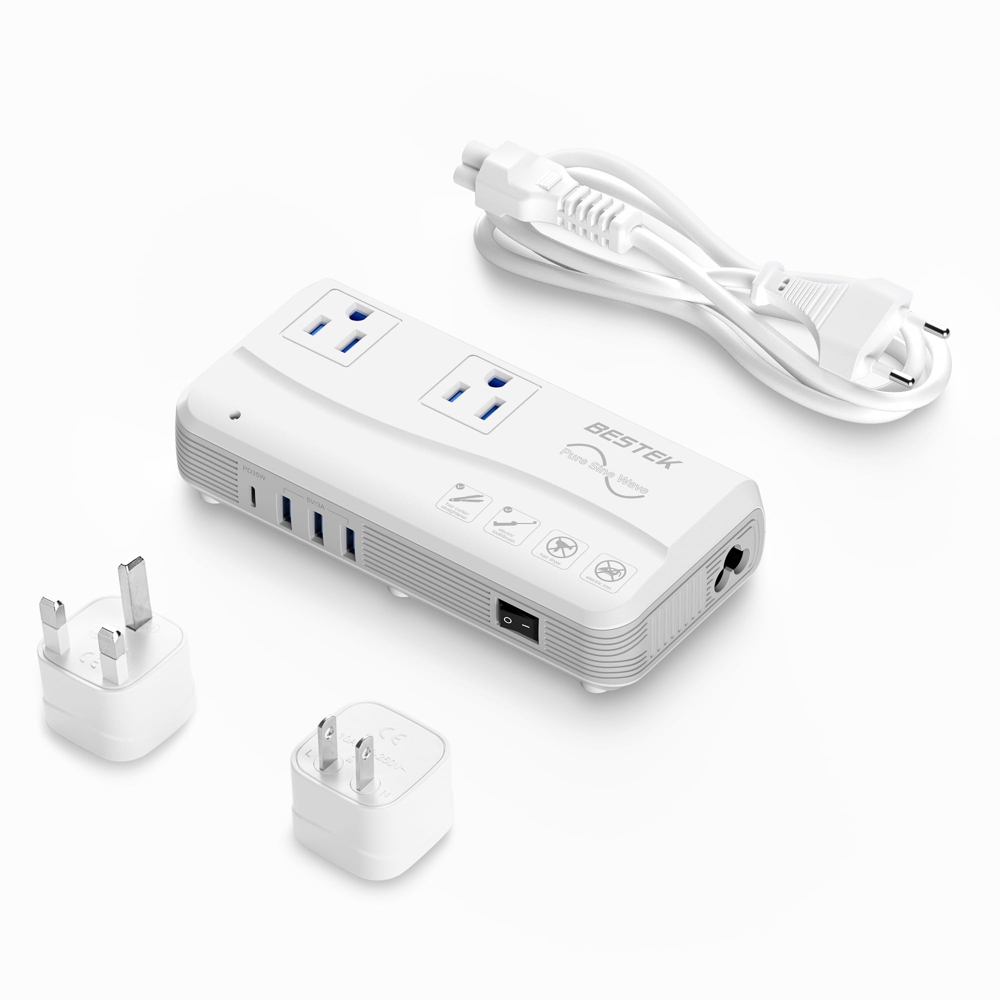 BESTEK Pure Sine Wave Travel Converter