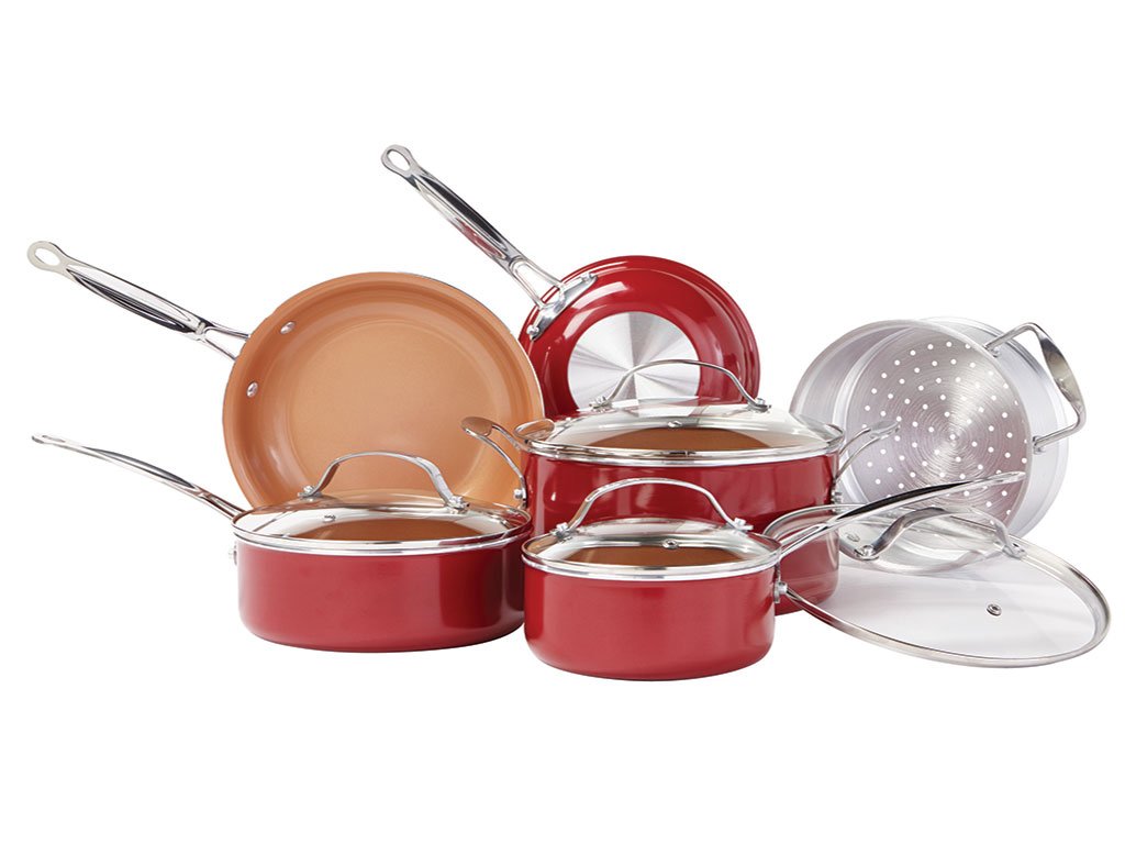 BulbHead Red Copper 10-Piece Set