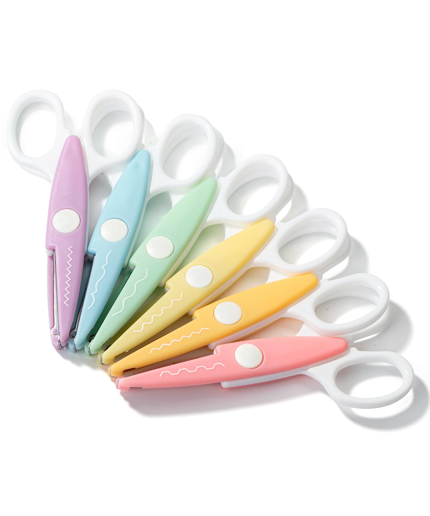 Mr. Pen Decorative Edge Craft Scissors, 6-Pack