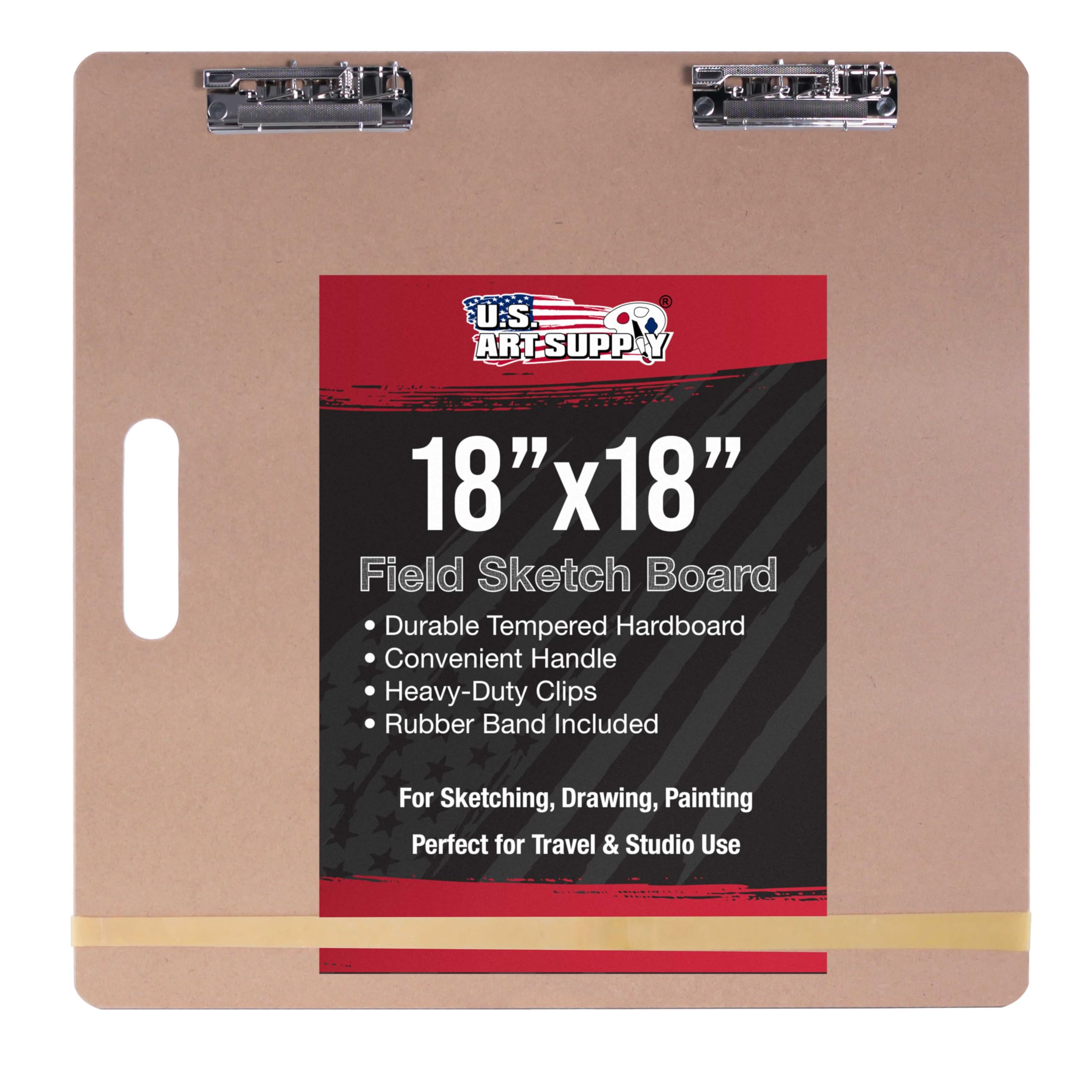 U.S. Art Supply 18" x 18" Sketch Tote Board