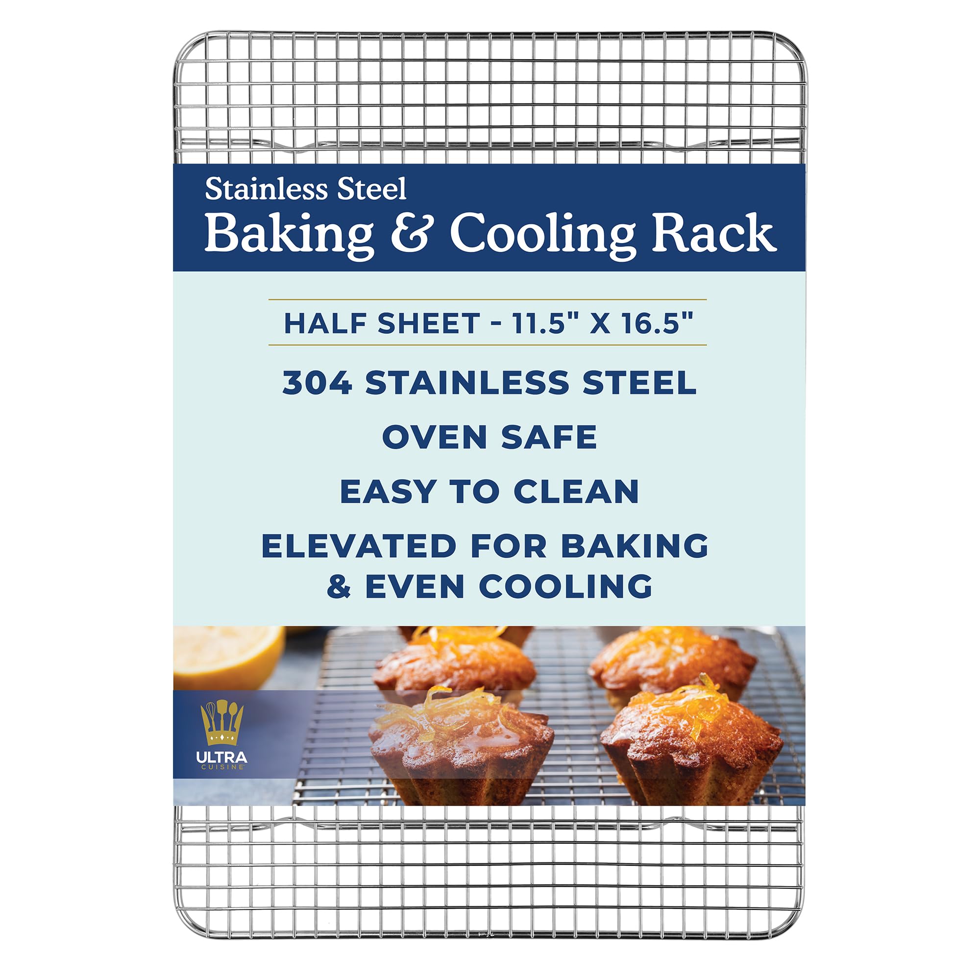 Ultra Cuisine Stainless Steel Cooling Rack